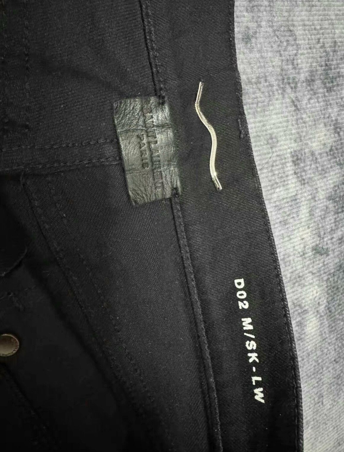 Saint Laurent Paris Saint Laurent SLP Black Denim Pants Size US 29 - 4 Thumbnail