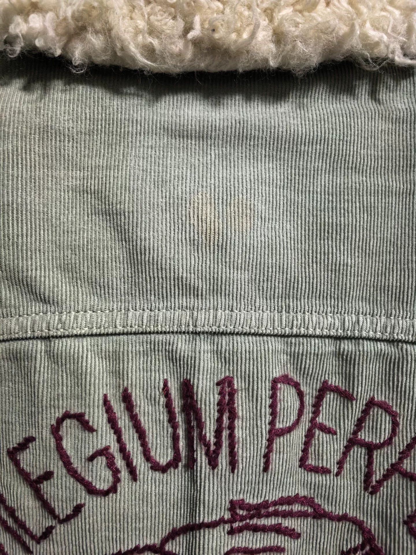 Gucci GUCCI Corduroy Jacket with Shearling Detail Size M / US 6-8 / IT 42-44 - 4 Thumbnail