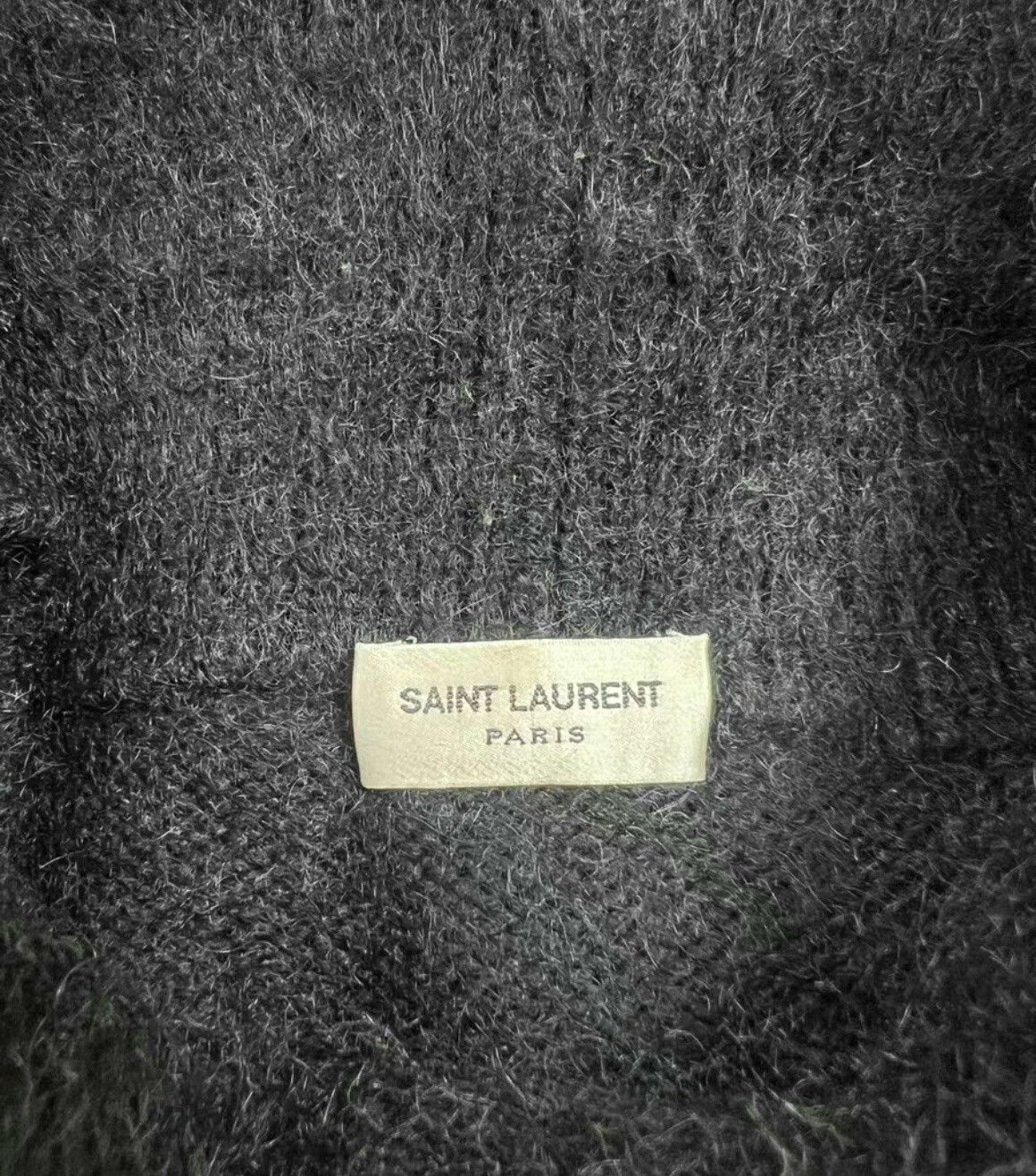 Saint Laurent Paris Saint Laurent Black Cashmere Turtleneck Sweater Size US S / EU 44-46 / 1 - 3 Thumbnail