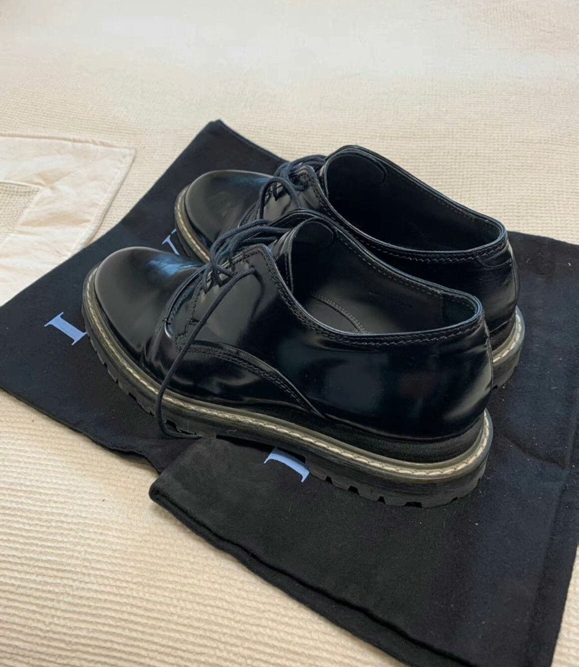 Lanvin Lanvin Derby Shoes with Hidden Height Increase Size US 7 / EU 40 - 2 Thumbnail