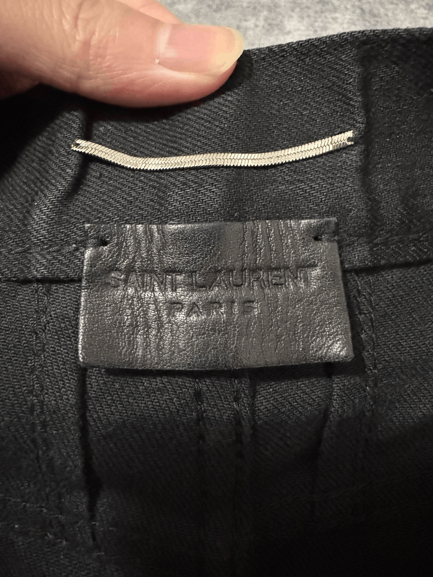 Saint Laurent Paris Saint Laurent Black Slim Fit Jeans Size US 28 / EU 44 - 8 Thumbnail