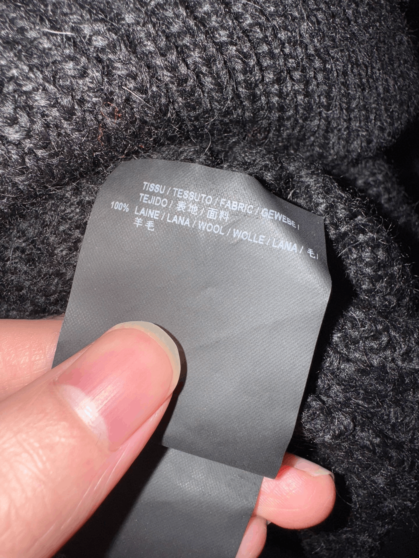 Saint Laurent Paris Saint Laurent Black Wool Knit Sweater Size US M / EU 48-50 / 2 - 5 Thumbnail