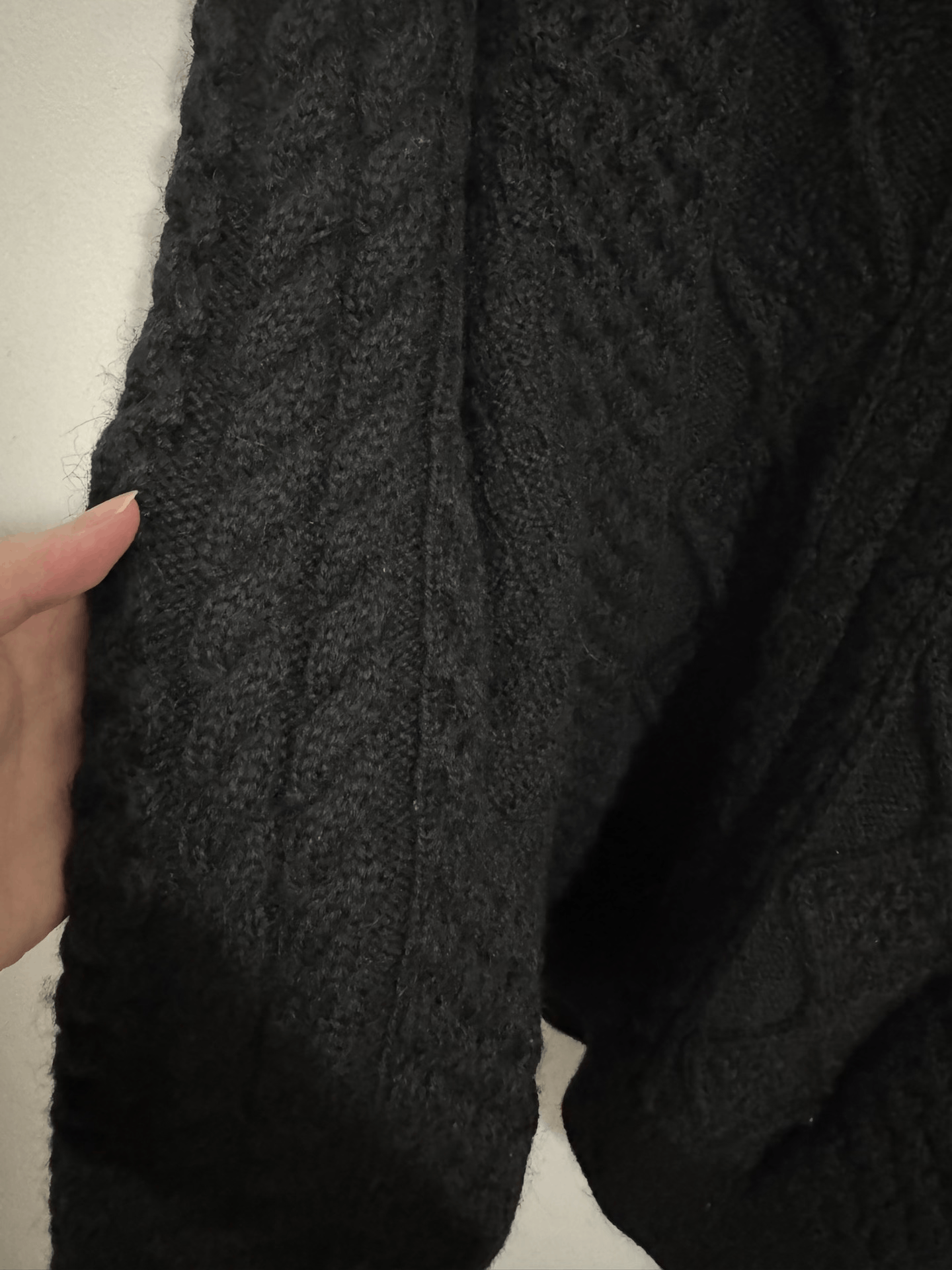 Saint Laurent Paris Saint Laurent Black Wool Knit Sweater Size US M / EU 48-50 / 2 - 3 Thumbnail