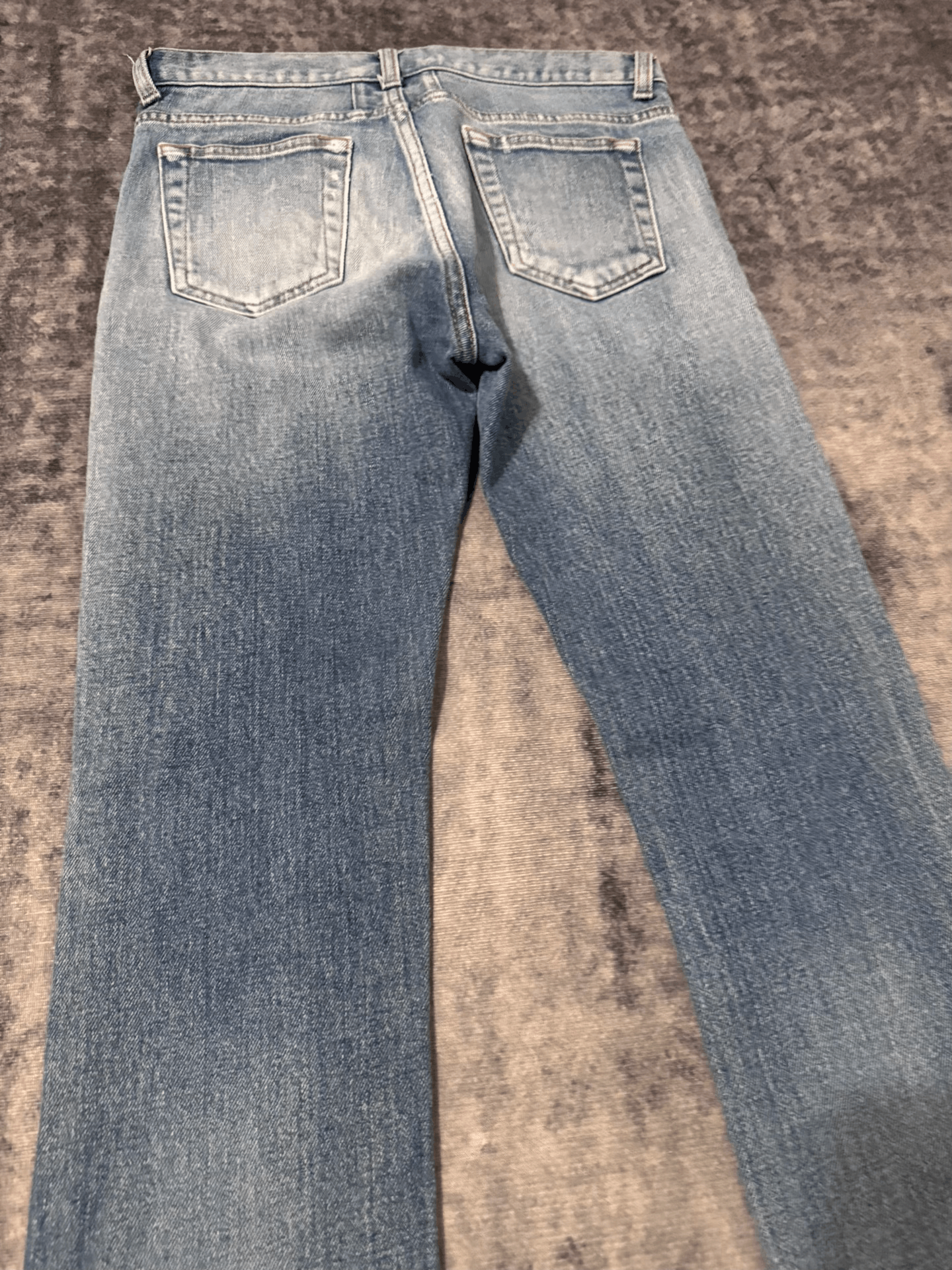 Saint Laurent Paris Saint Laurent Light Blue Denim Pants Size US 26 / EU 42 - 4 Thumbnail