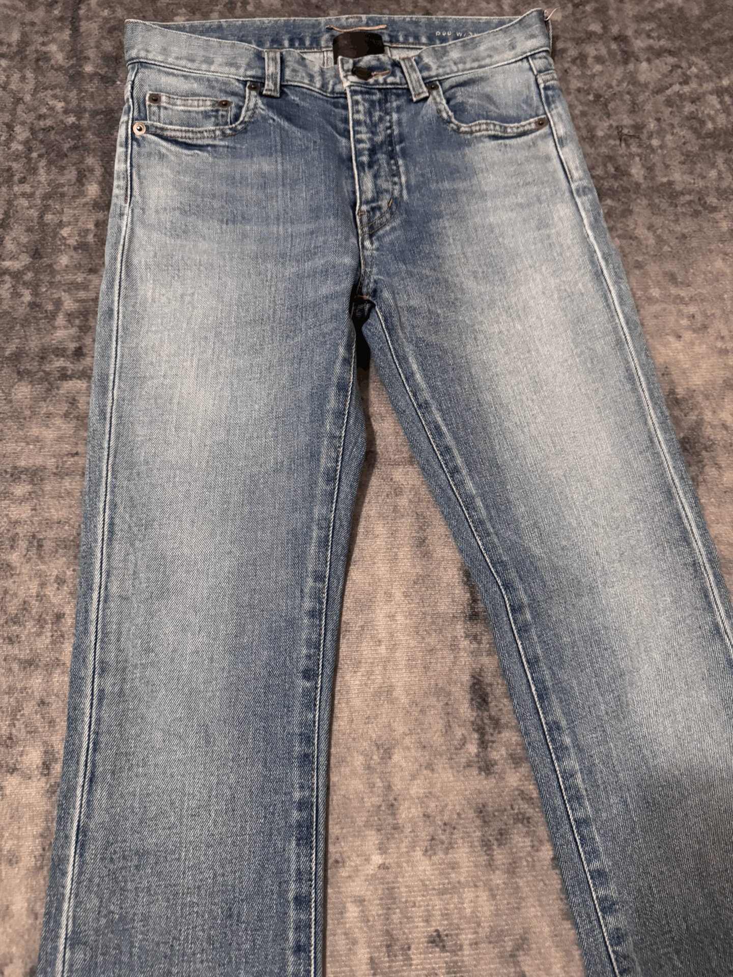 Saint Laurent Paris Saint Laurent Light Blue Denim Pants Size US 26 / EU 42 - 3 Thumbnail
