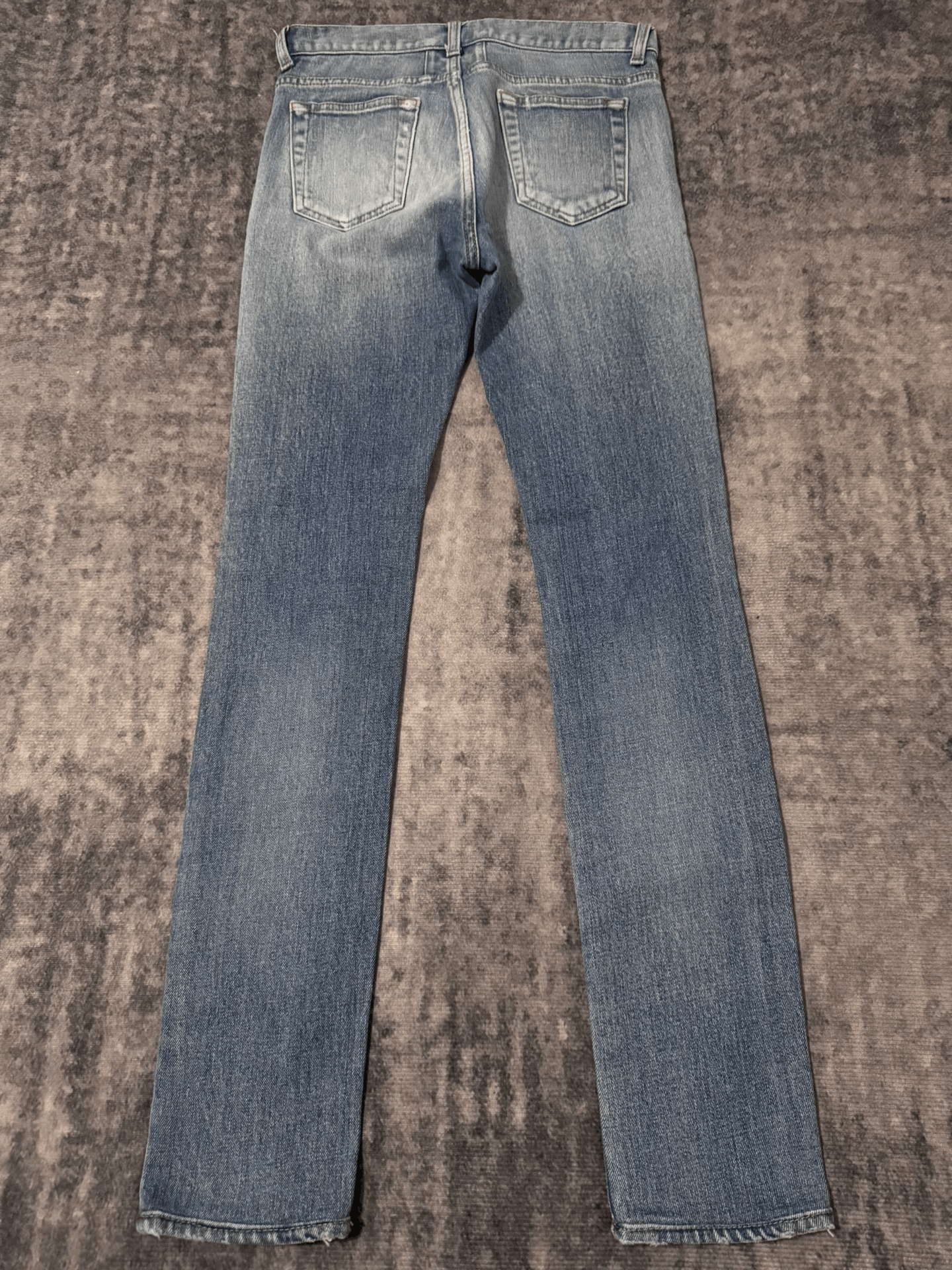 Saint Laurent Paris Saint Laurent Light Blue Denim Pants Size US 26 / EU 42 - 2 Thumbnail