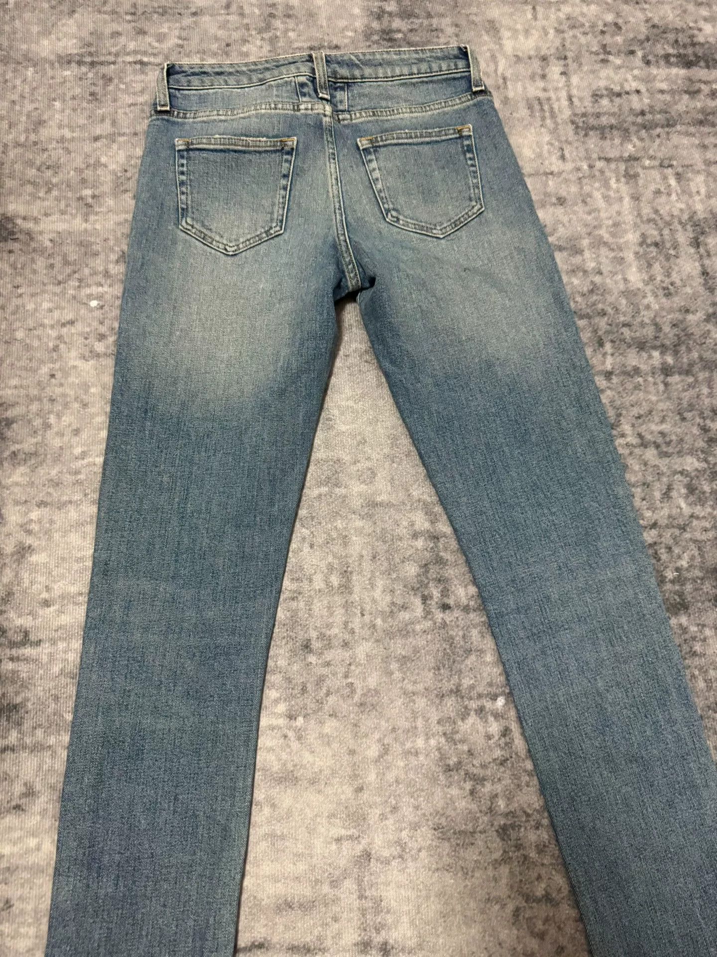 Saint Laurent Paris Saint Laurent Distressed Blue Jeans Size US 30 / EU 46 - 4 Thumbnail