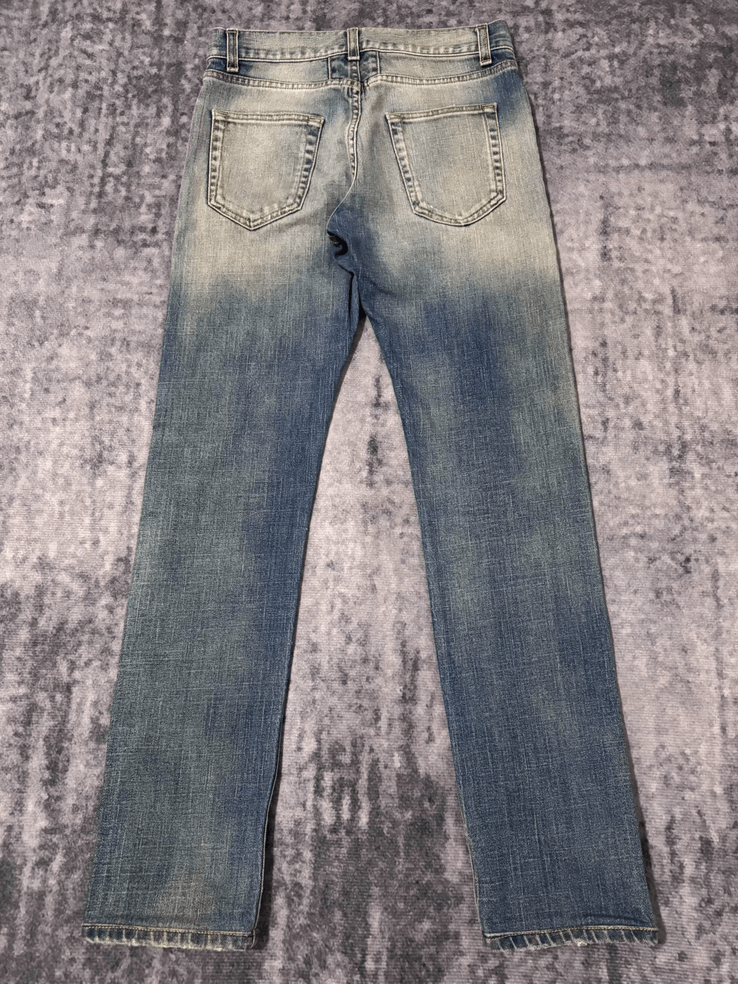 Saint Laurent Paris Saint Laurent Blue Denim Pants Size US 28 / EU 44 - 2 Thumbnail