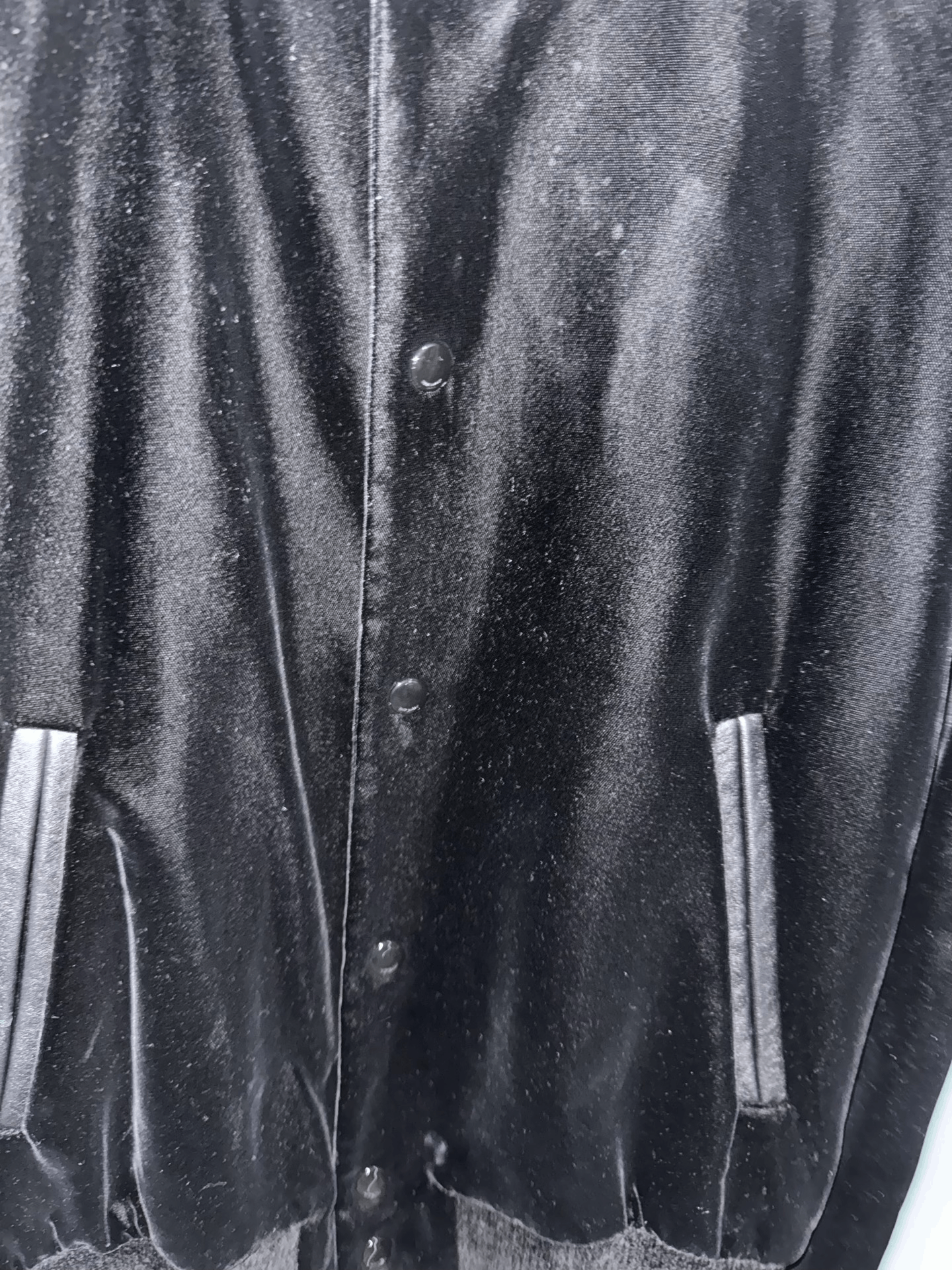 Saint Laurent Paris Saint Laurent Black Velvet Skull Jacket Size US S / EU 44-46 / 1 - 3 Thumbnail