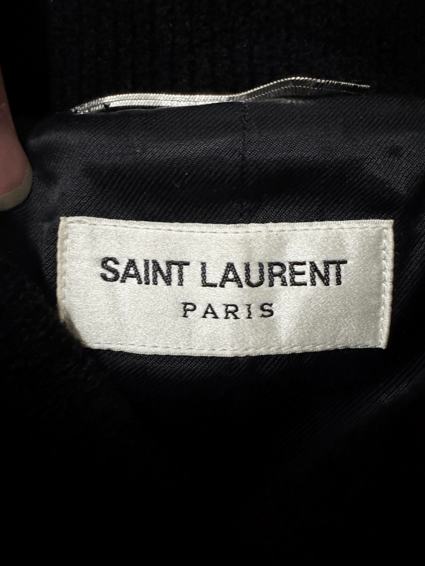Saint Laurent Paris Saint Laurent Black Velvet Skull Jacket Size US S / EU 44-46 / 1 - 6 Thumbnail