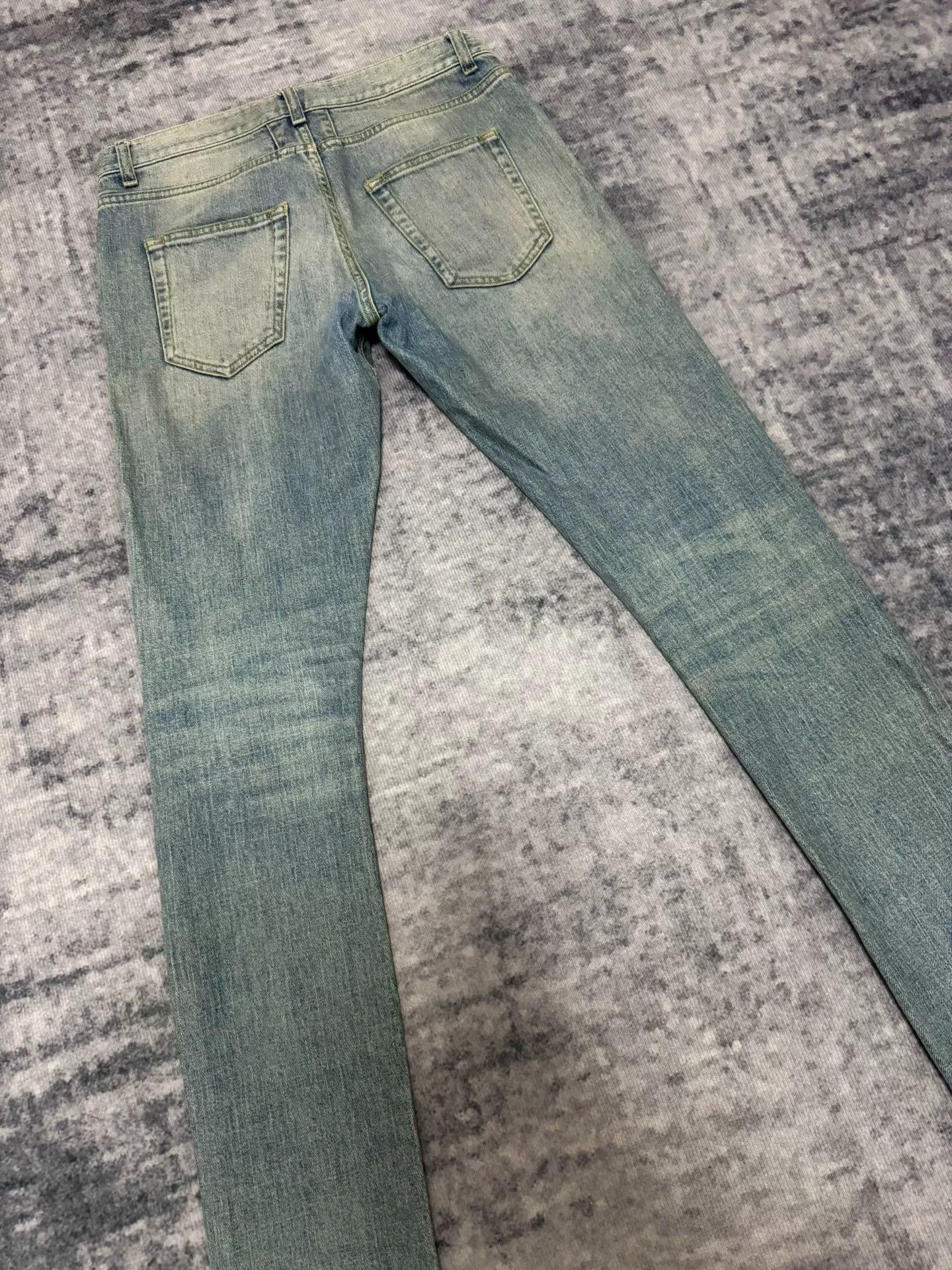 Saint Laurent Paris Saint Laurent Blue Denim Pants Size US 28 / EU 44 - 4 Thumbnail