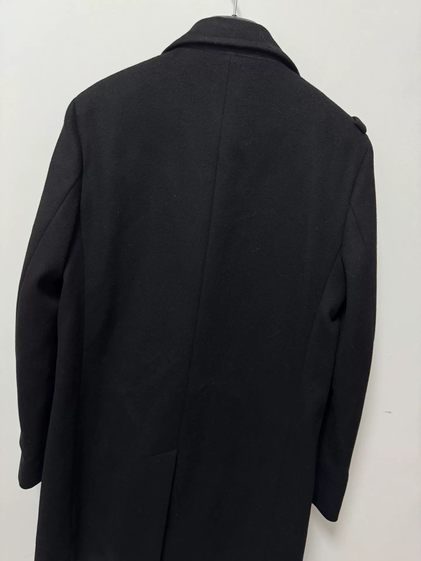 Saint Laurent Paris Saint Laurent Double-Breasted Navy Coat Size US M / EU 48-50 / 2 - 4 Thumbnail