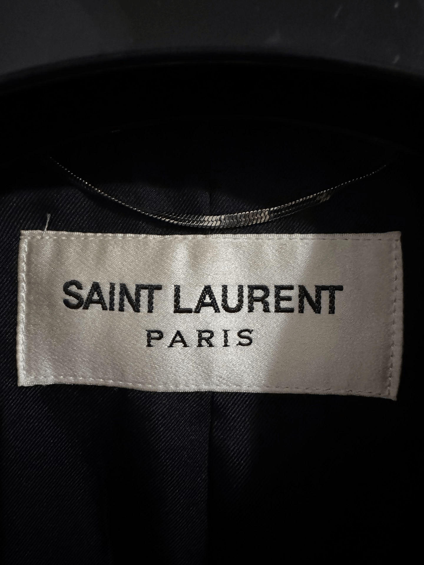 Saint Laurent Paris Saint Laurent Velvet Coat with Classic Collar Size US M / EU 48-50 / 2 - 5 Thumbnail