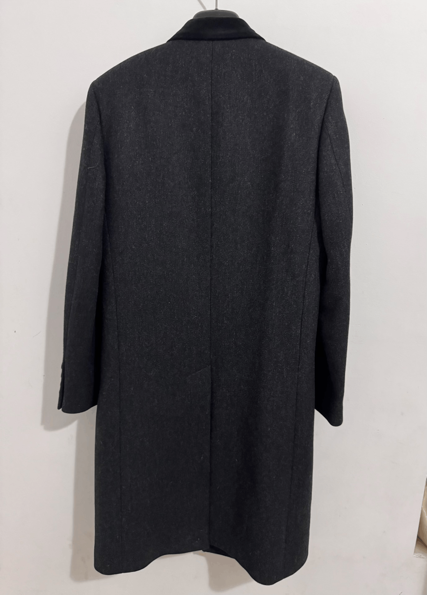 Saint Laurent Paris Saint Laurent Velvet Coat with Classic Collar Size US M / EU 48-50 / 2 - 2 Thumbnail