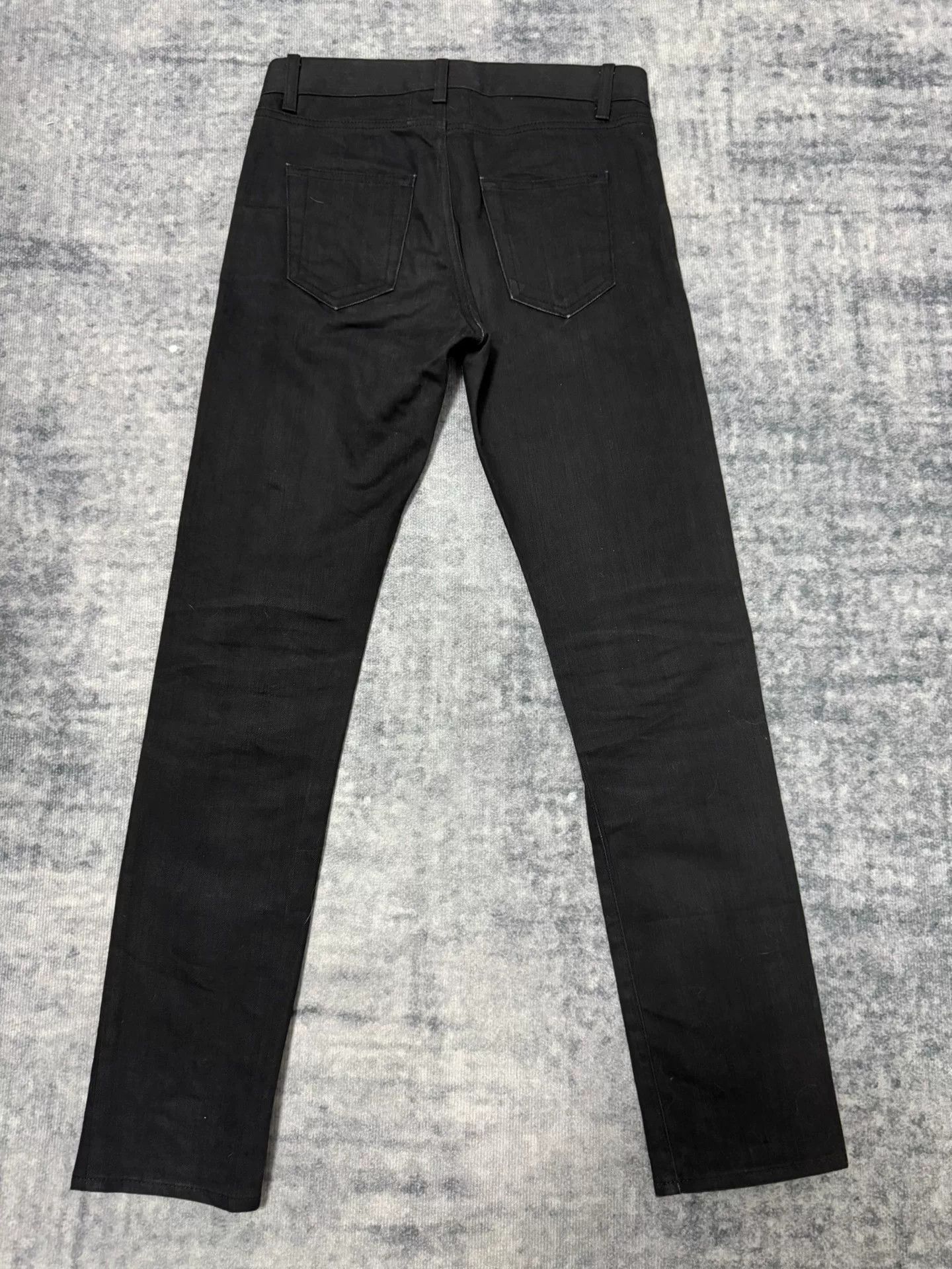 Saint Laurent Paris Saint Laurent Black Skinny Jeans SLP16SS Size US 27 - 2 Thumbnail