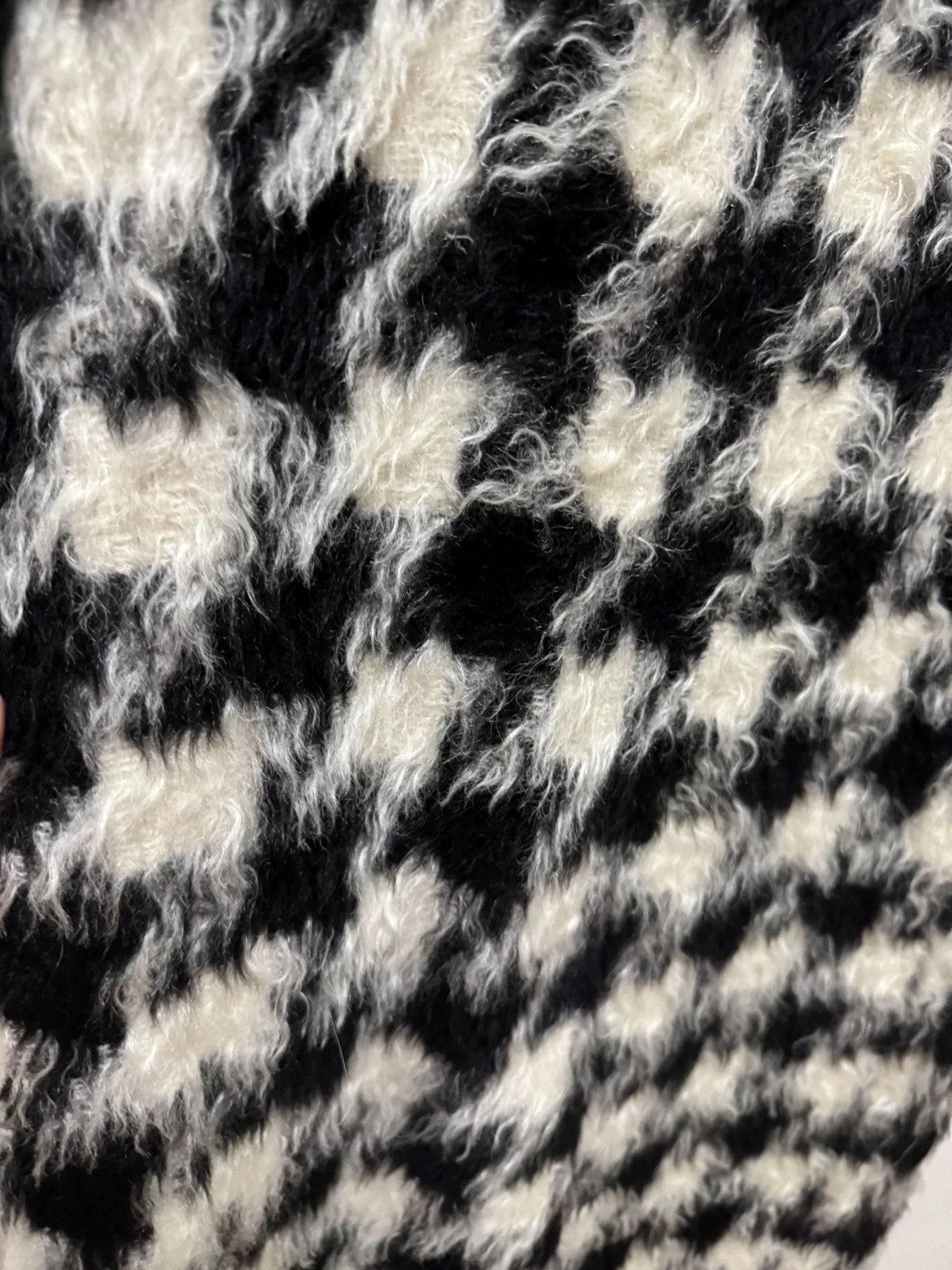 Saint Laurent Paris Saint Laurent Houndstooth Double Breasted Coat Size US M / EU 48-50 / 2 - 4 Thumbnail