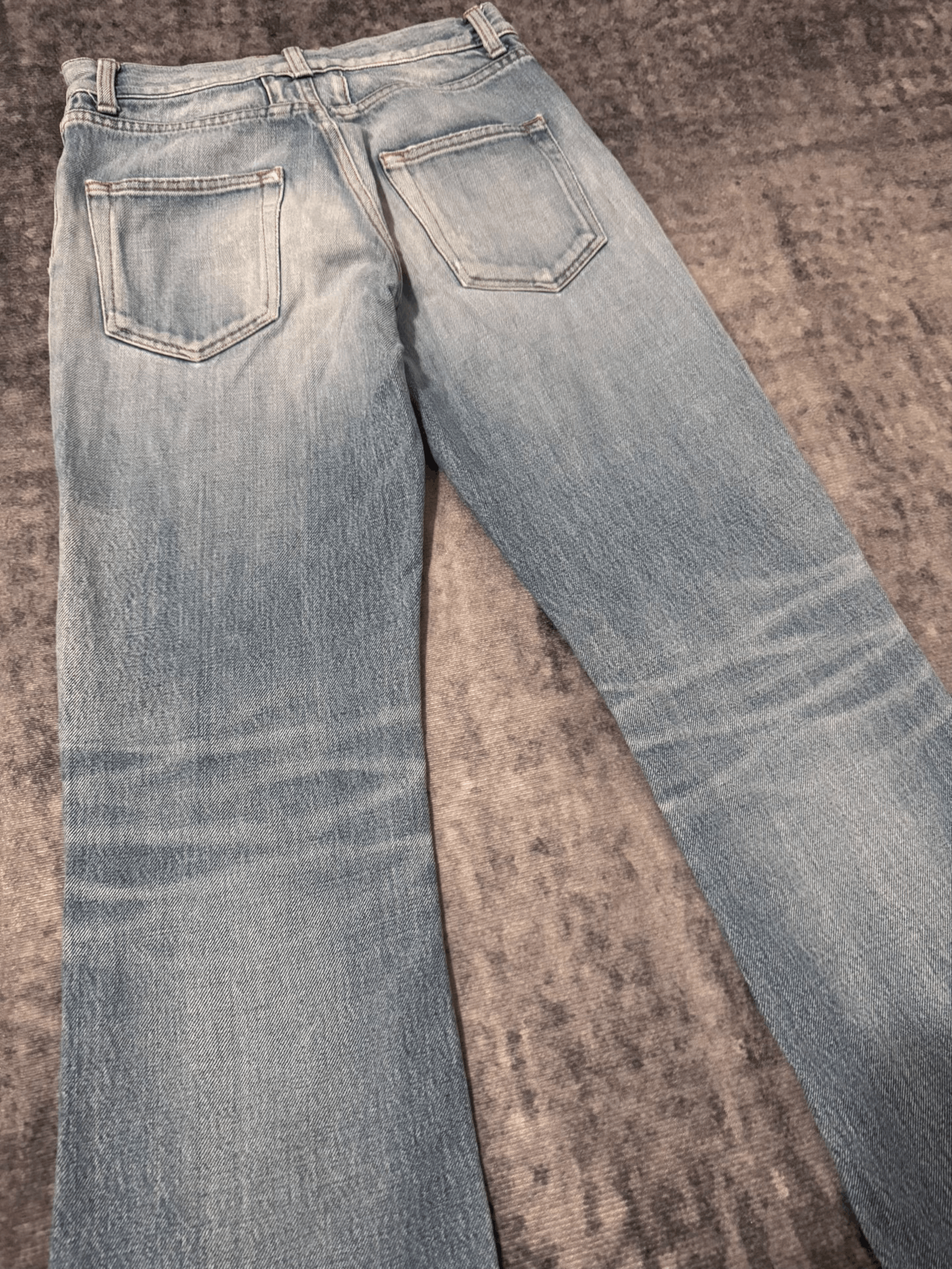 Saint Laurent Paris Saint Laurent Blue Flared Denim Pants Size 25" / US 0 / IT 36 - 4 Thumbnail
