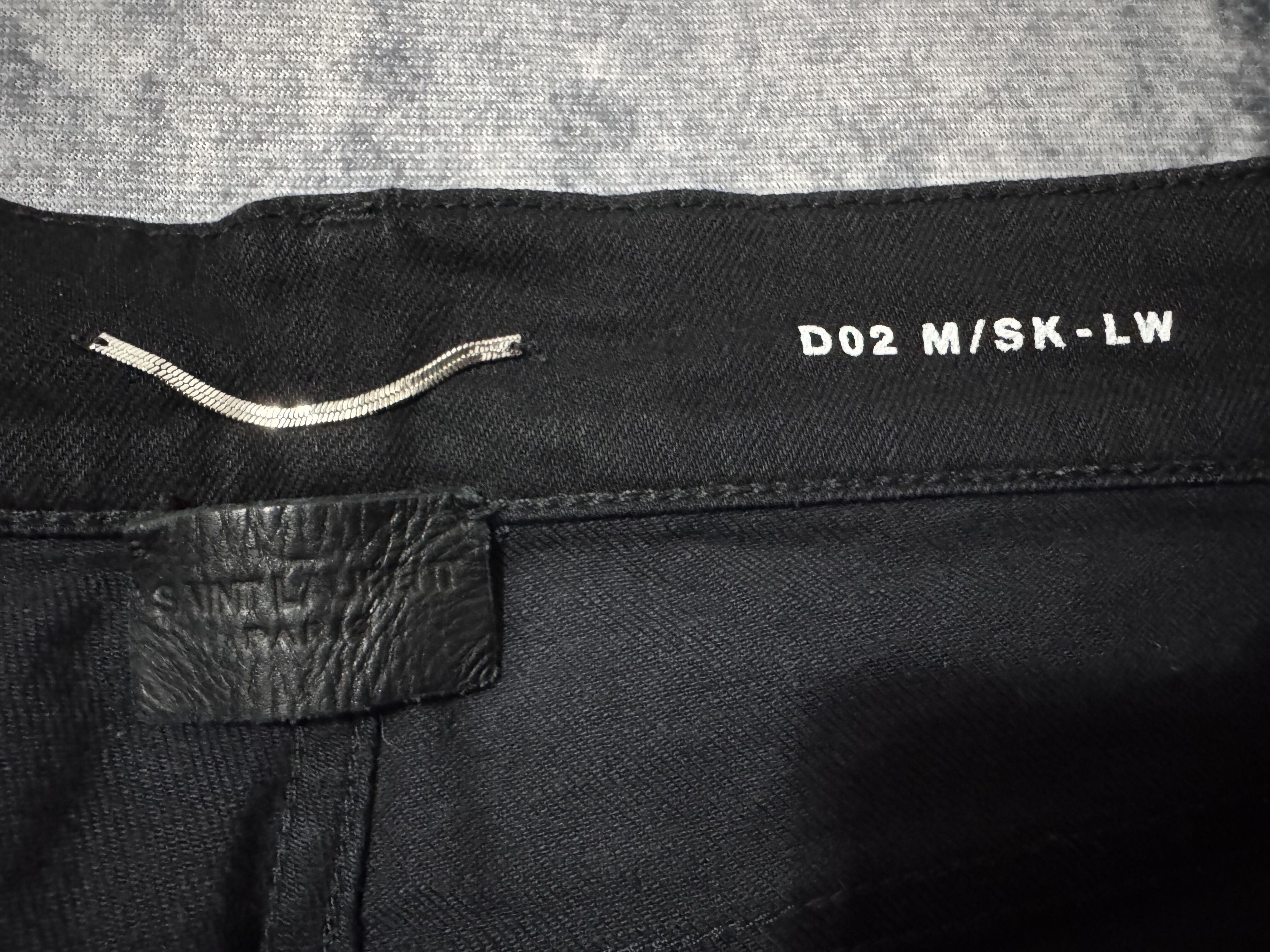 Saint Laurent Paris Saint Laurent Black Distressed Jeans Size US 30 / EU 46 - 5 Thumbnail