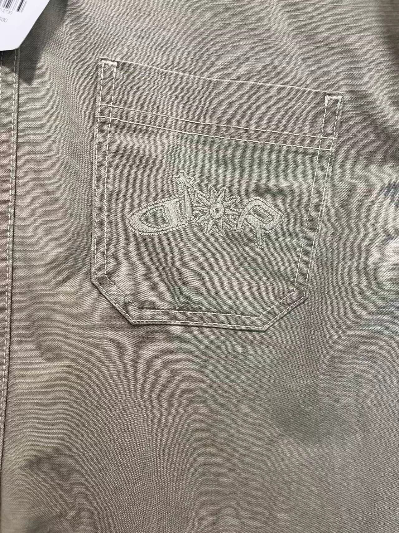 Dior Dior Embroidered Logo Denim Shirt Jacket Size US M / EU 48-50 / 2 - 3 Thumbnail