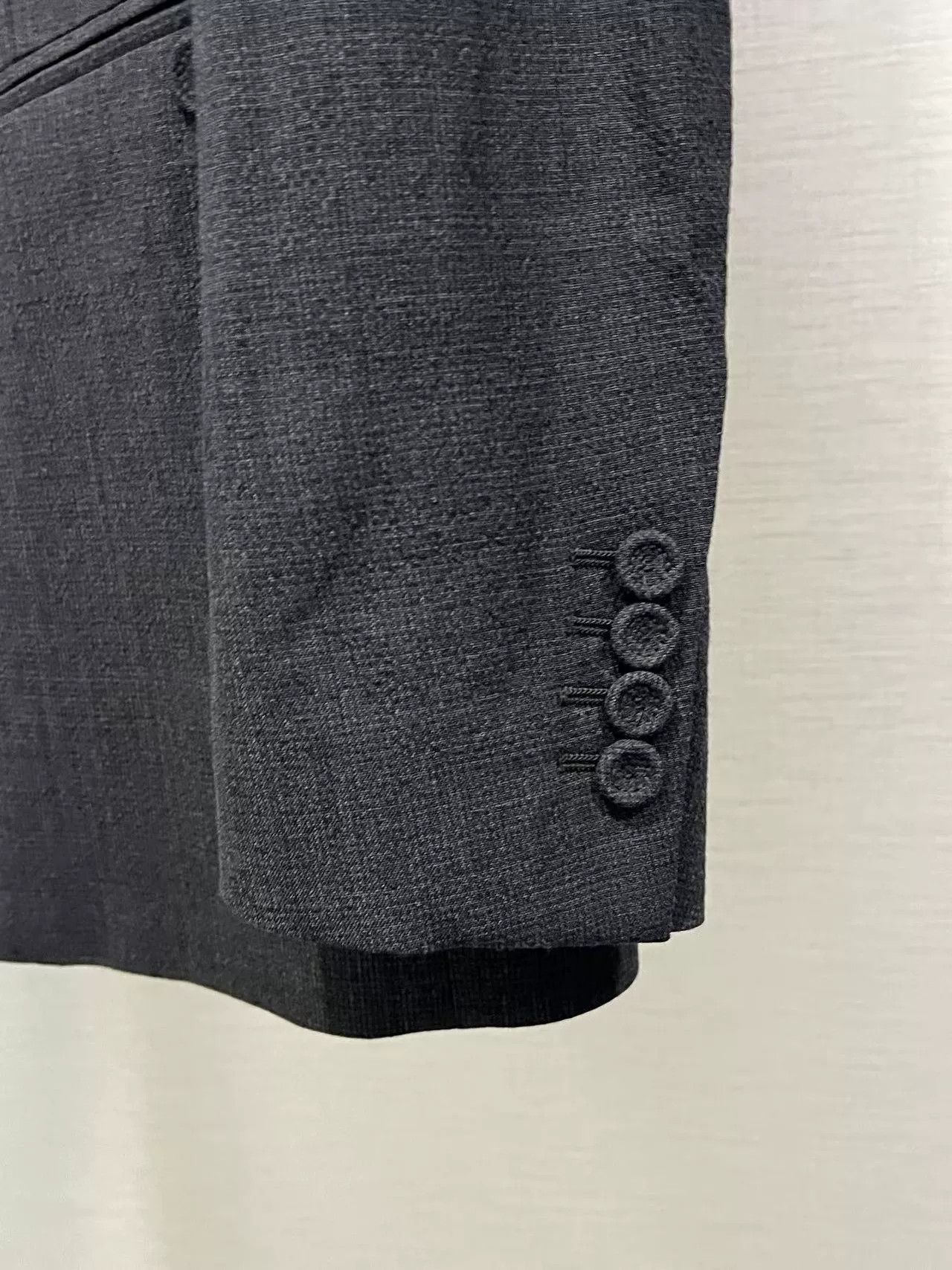 Dior Dior Double-Breasted Gray Suit Jacket Size US M / EU 48-50 / 2 - 3 Thumbnail