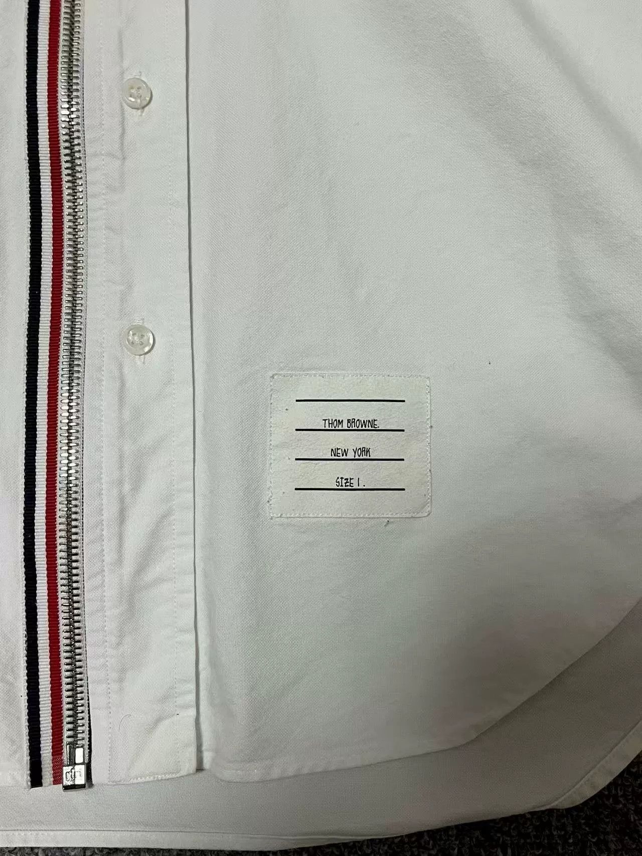 Thom Browne Thom Browne Striped Zip Jacket Size US S / EU 44-46 / 1 - 6 Thumbnail