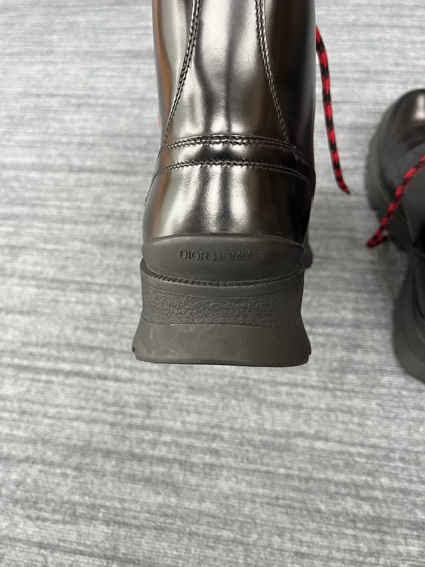 Dior Dior Homme Red String Leather Boots Size US 8 / EU 41 - 7 Thumbnail