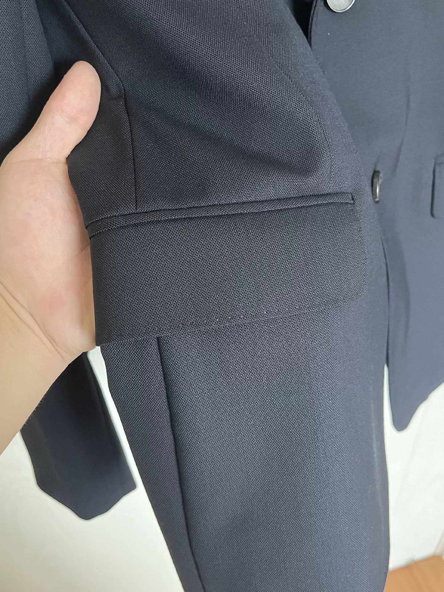 Z Zegna Z Zegna Navy Casual Blazer for Men Size US S / EU 44-46 / 1 - 2 Thumbnail