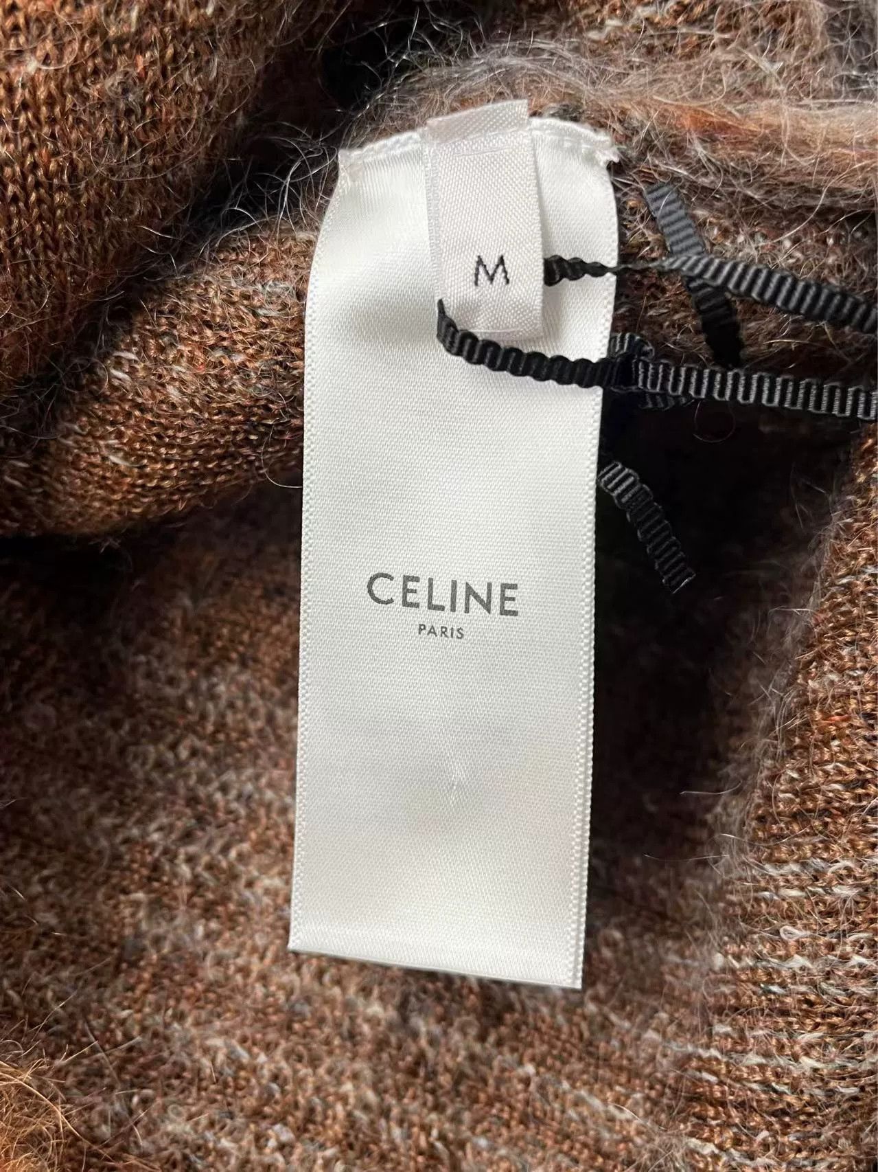 Celine Celine Checked Mohair Sweater 21FW Size M / US 6-8 / IT 42-44 - 6 Thumbnail
