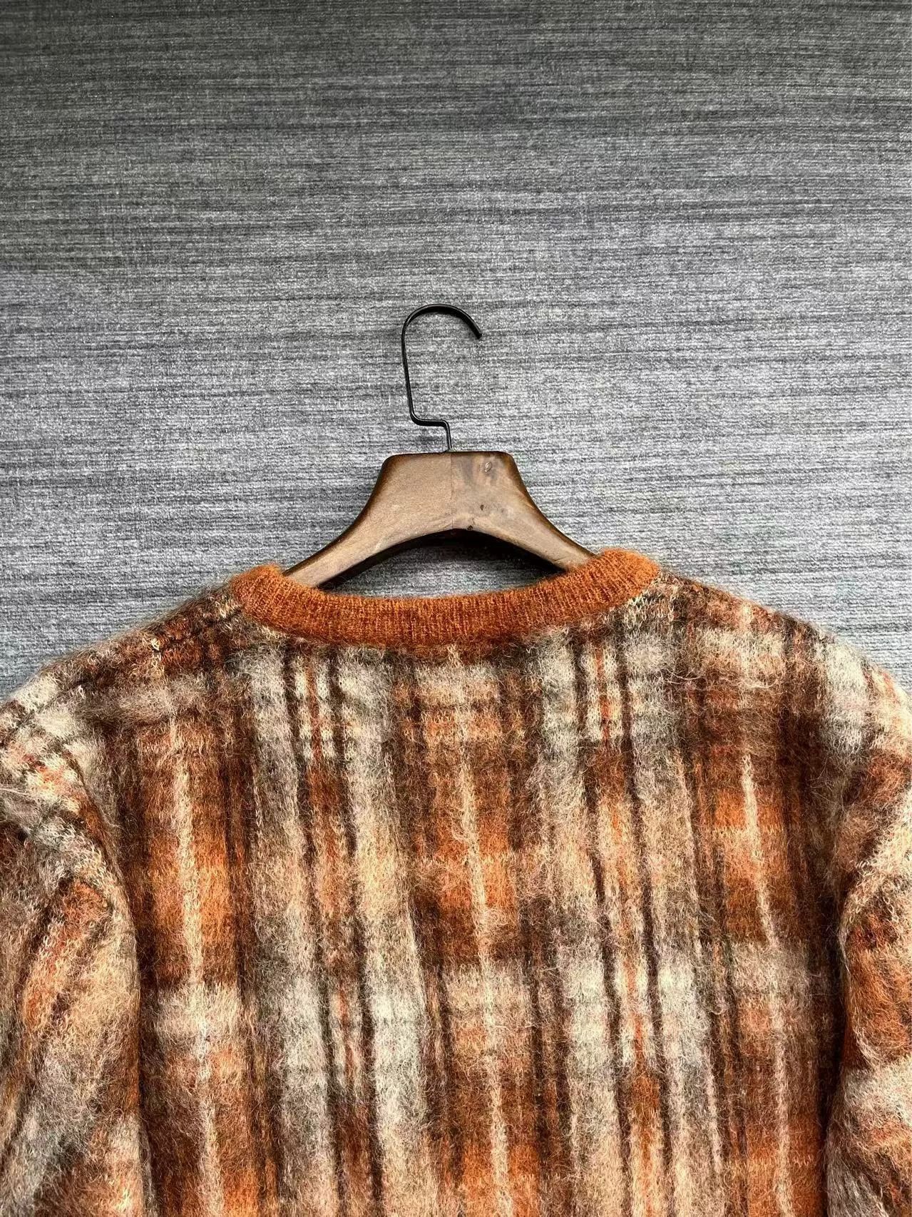 Celine Celine Checked Mohair Sweater 21FW Size M / US 6-8 / IT 42-44 - 4 Thumbnail