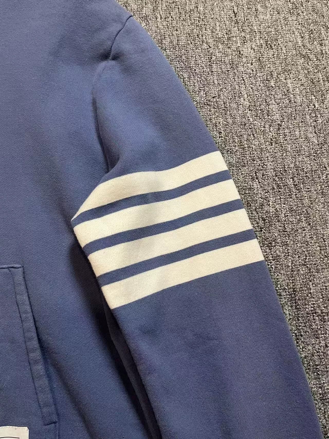 Thom Browne Thom Browne Stripe Hoodie for Men Size US XL / EU 56 / 4 - 3 Thumbnail