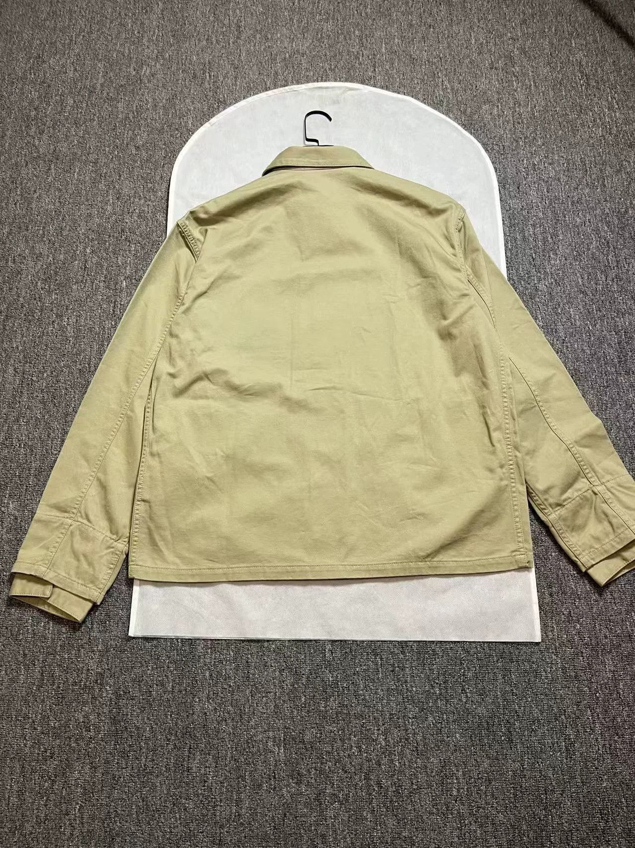Dior Dior Beige Color Block Denim Shirt Jacket Size US M / EU 48-50 / 2 - 2 Thumbnail
