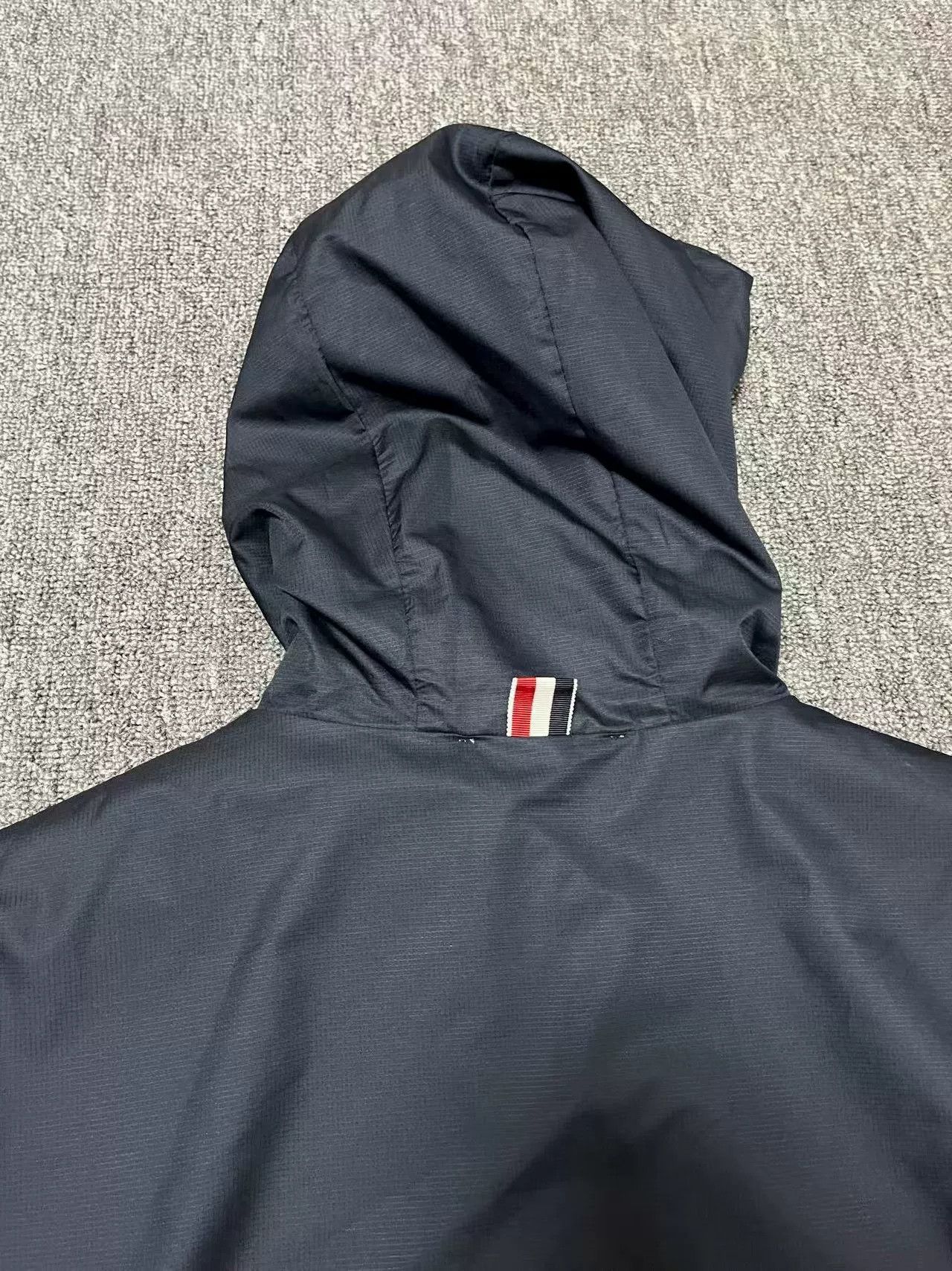 Thom Browne Thom Browne Classic Zip Hooded Jacket Size US XL / EU 56 / 4 - 4 Thumbnail