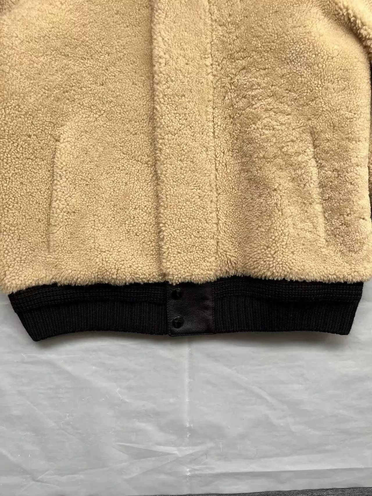 Saint Laurent Paris Saint Laurent Shearling Jacket with Removable Collar Size US M / EU 48-50 / 2 - 4 Thumbnail