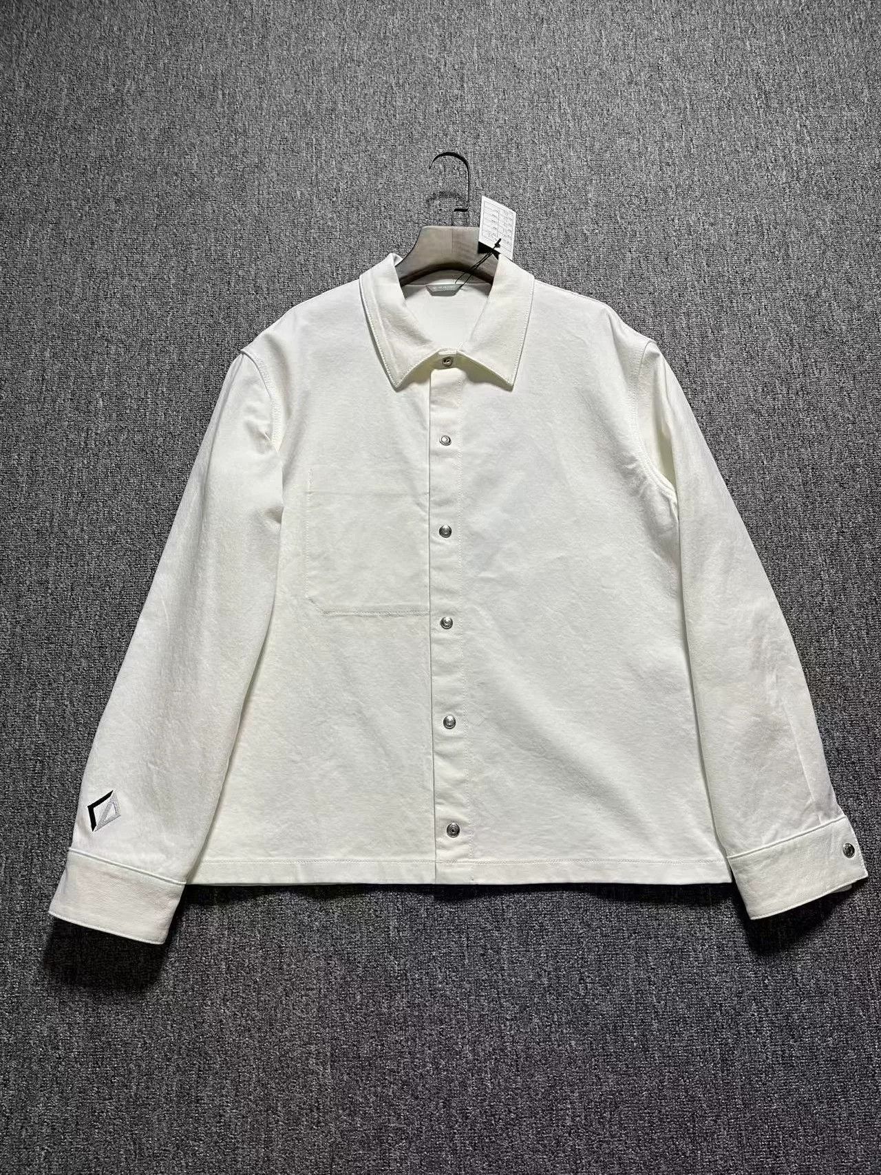 Dior Dior CD Embroidered Logo Long Sleeve Shirt Size US M / EU 48-50 / 2 - 2 Thumbnail