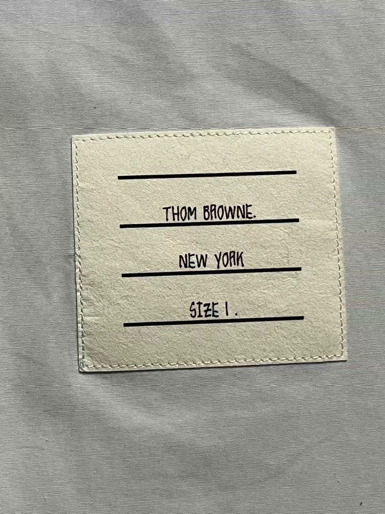 Thom Browne Thom Browne Blue Striped Shirt for Men Size US S / EU 44-46 / 1 - 4 Thumbnail