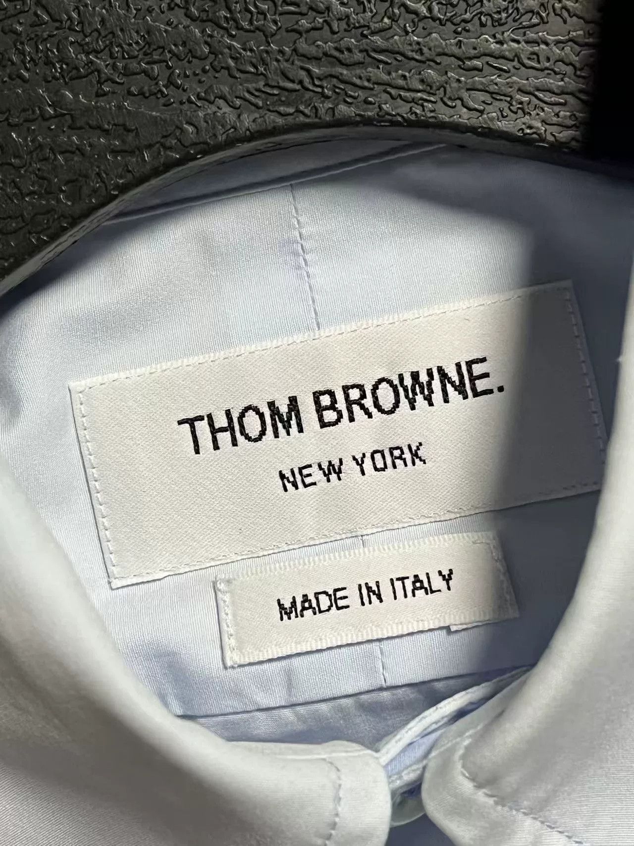 Thom Browne Thom Browne Blue Striped Shirt for Men Size US S / EU 44-46 / 1 - 3 Thumbnail
