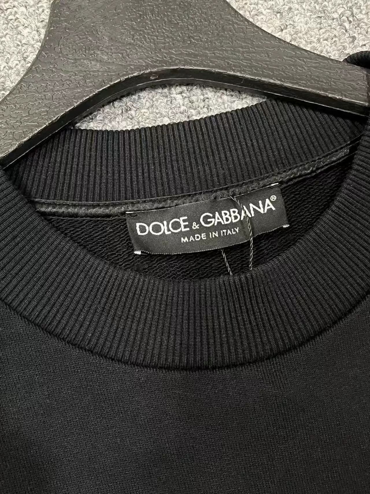 Dolce & Gabbana Dolce&Gabbana Black Logo Sweatshirt Size US S / EU 44-46 / 1 - 3 Thumbnail