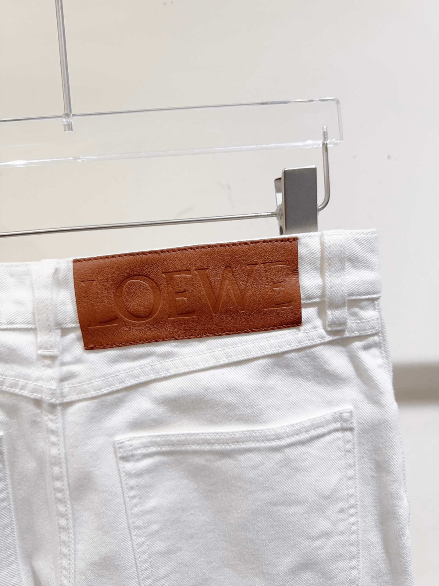 Loewe Loewe White Jeans Size 36" / US 14 / IT 50 - 5 Thumbnail