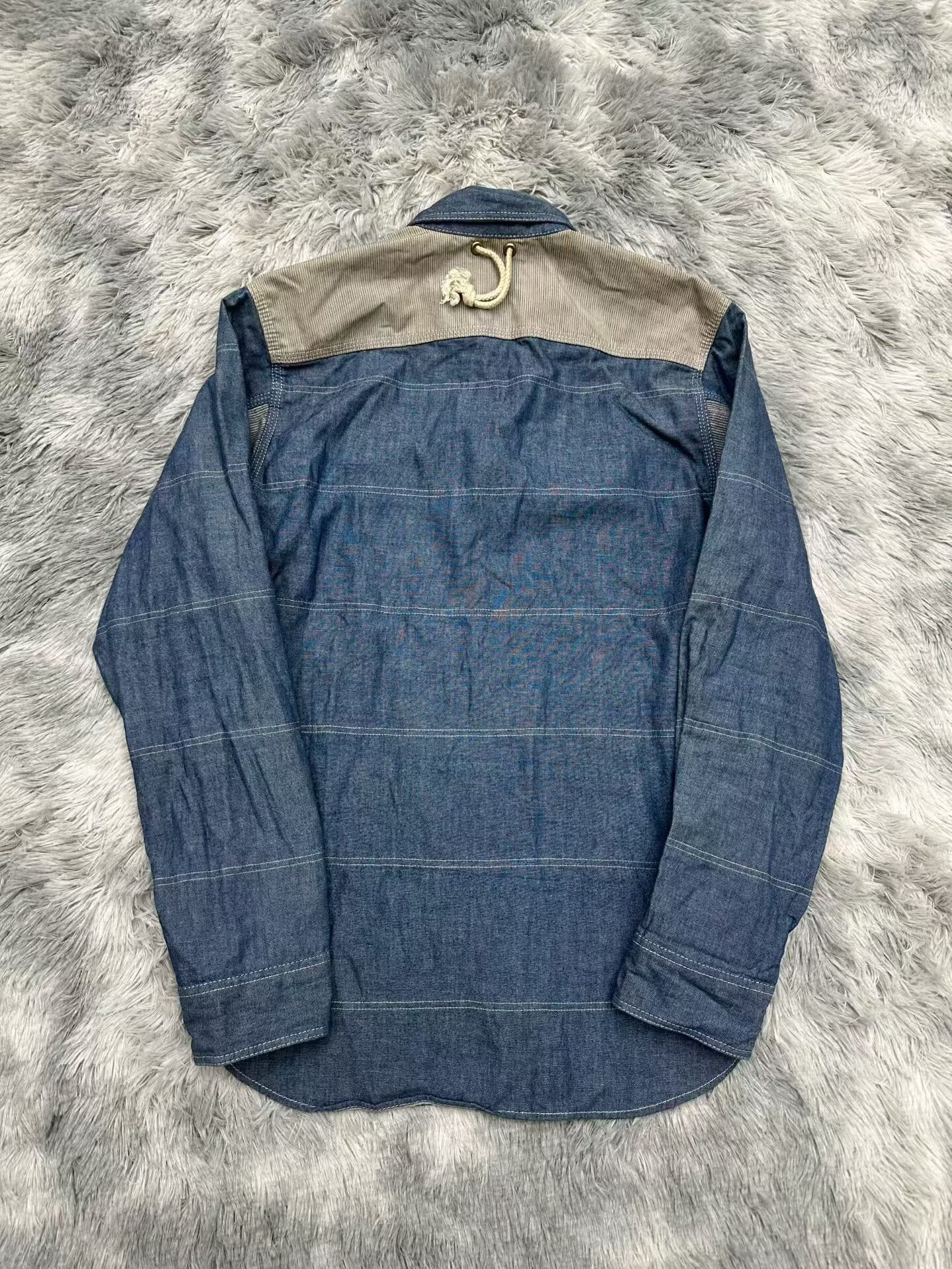 Junya Watanabe Junya Watanabe CDG Denim Patchwork Shirt Size US S / EU 44-46 / 1 - 2 Thumbnail