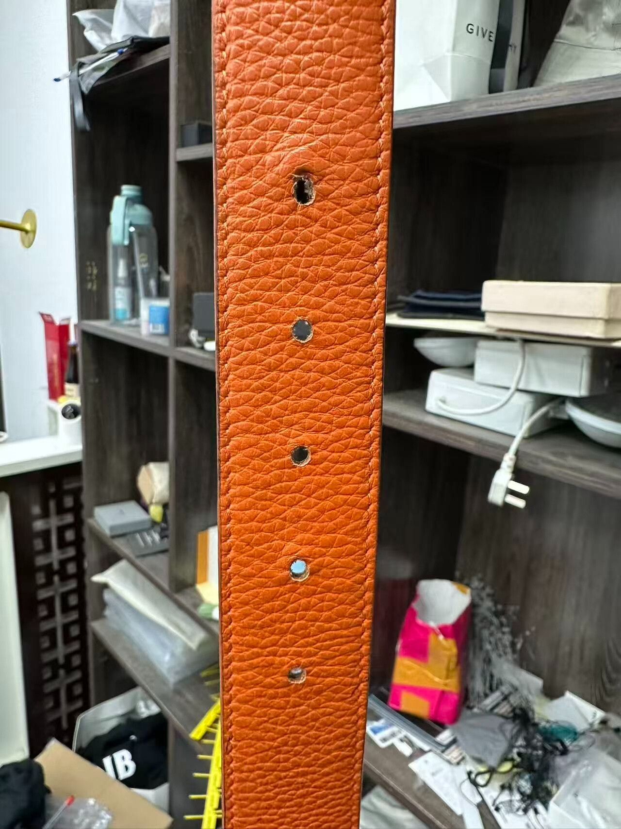 Gucci Gucci Double G All-Over Print Belt Size ONE SIZE - 5 Thumbnail