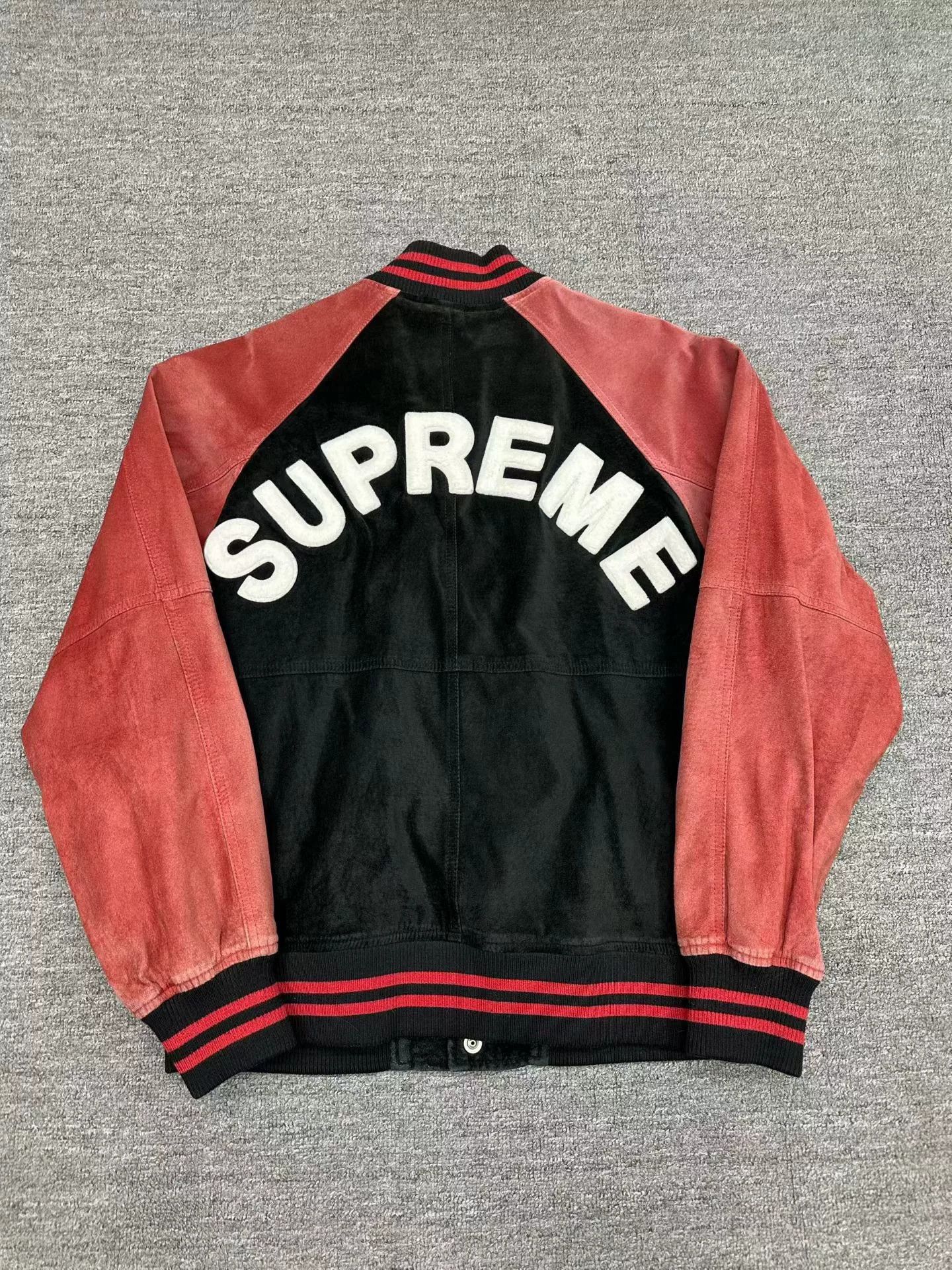 Supreme Supreme 17SS Suede Panel Jacket Size US S / EU 44-46 / 1 - 2 Thumbnail