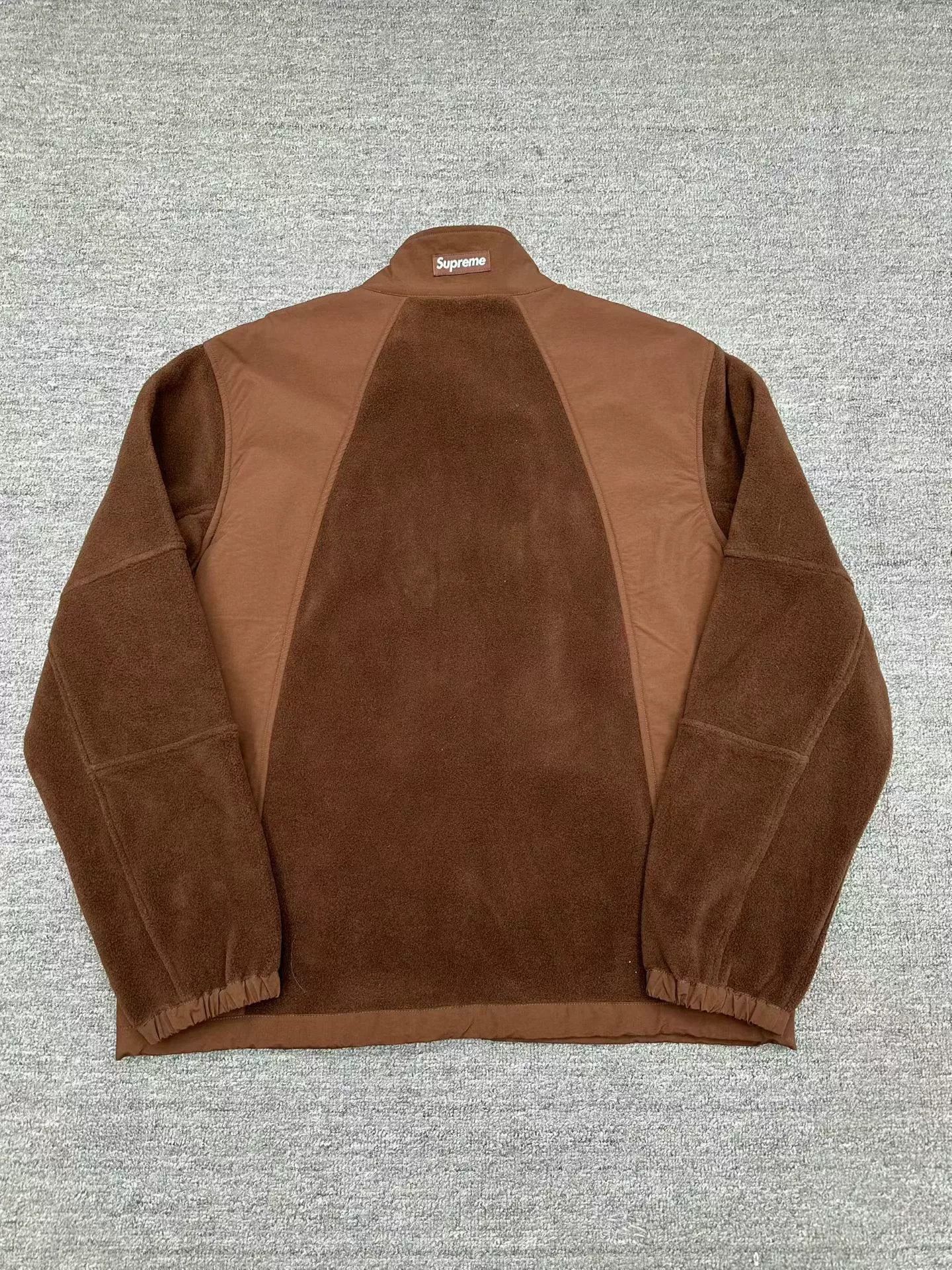 Supreme Supreme Fleece Nylon Splicing Jacket Size US M / EU 48-50 / 2 - 2 Thumbnail