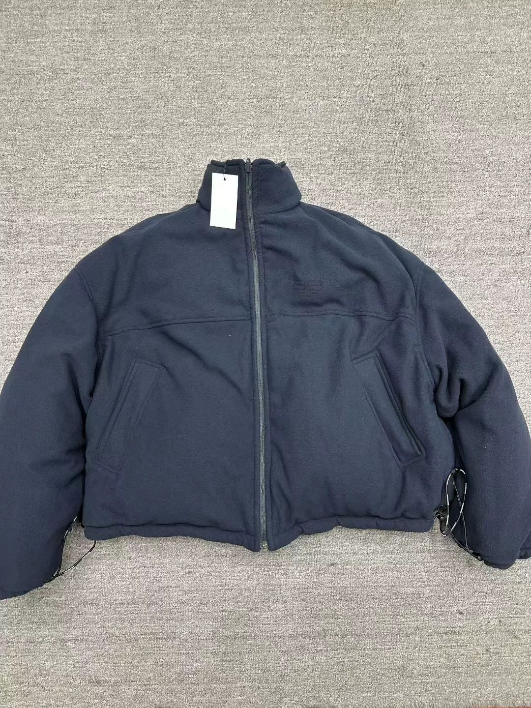 Balenciaga Balenciaga Double B Reversible Fleece Jacket Size US M / EU 48-50 / 2 - 2 Thumbnail