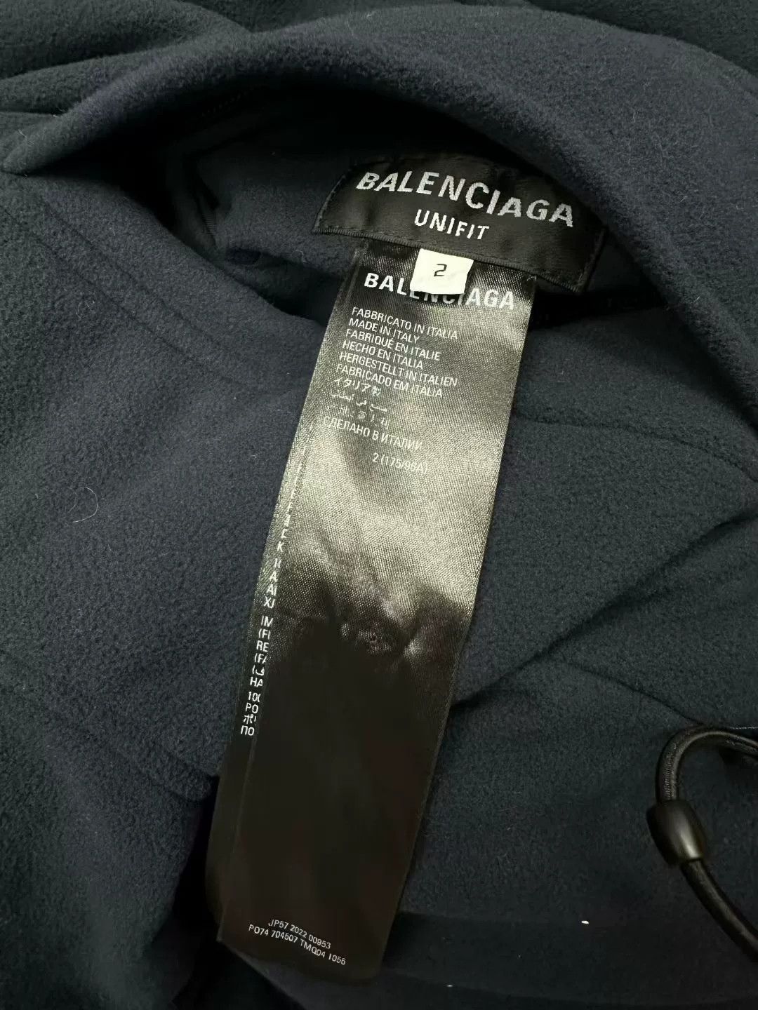 Balenciaga Balenciaga Double B Reversible Fleece Jacket Size US M / EU 48-50 / 2 - 4 Thumbnail