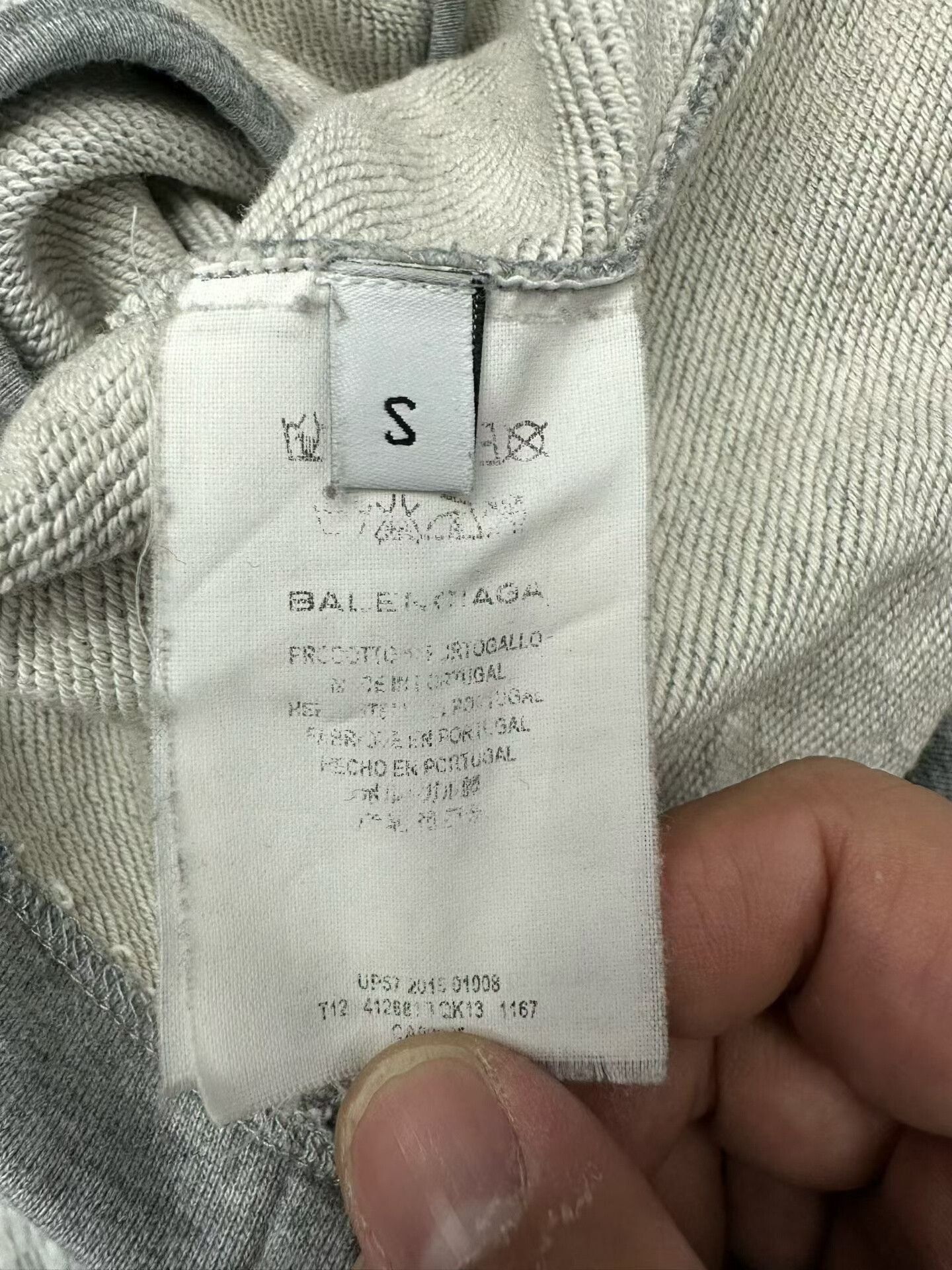 Balenciaga Balenciaga Patchwork Sweatshirt S Size US S / EU 44-46 / 1 - 3 Thumbnail
