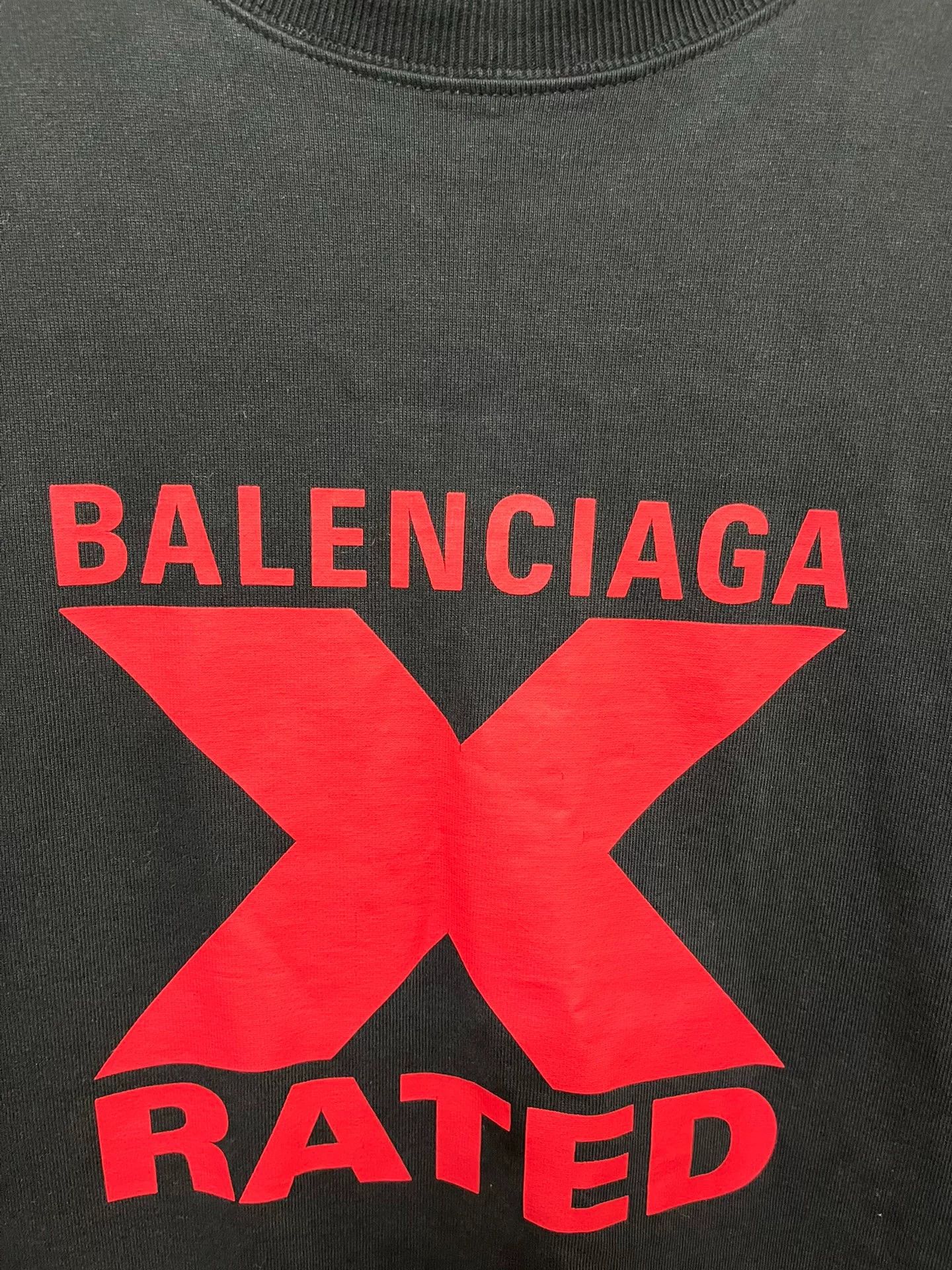 Balenciaga Balenciaga Rated Short Sleeve Size US XL / EU 56 / 4 - 2 Thumbnail