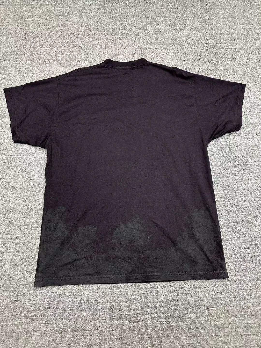 Balenciaga Balenciaga Bitcoin Distressed Short-Sleeve Size US M / EU 48-50 / 2 - 2 Thumbnail