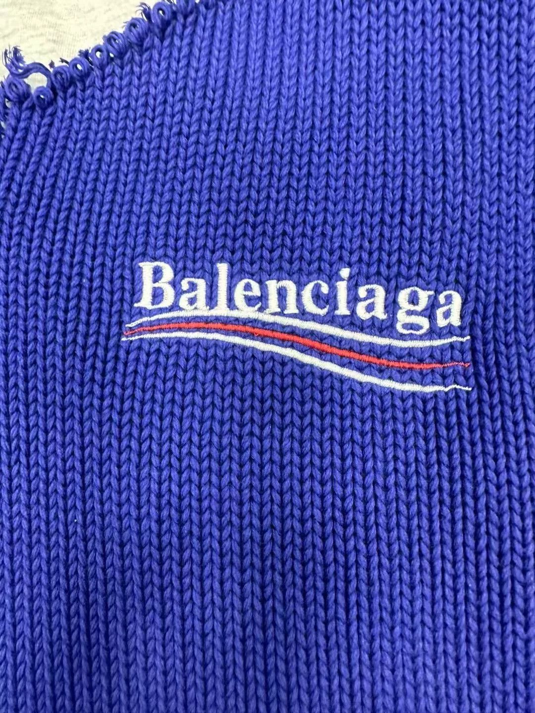 Balenciaga Balenciaga Distressed Fake Coke Two-Piece Sweater Size US M / EU 48-50 / 2 - 2 Thumbnail