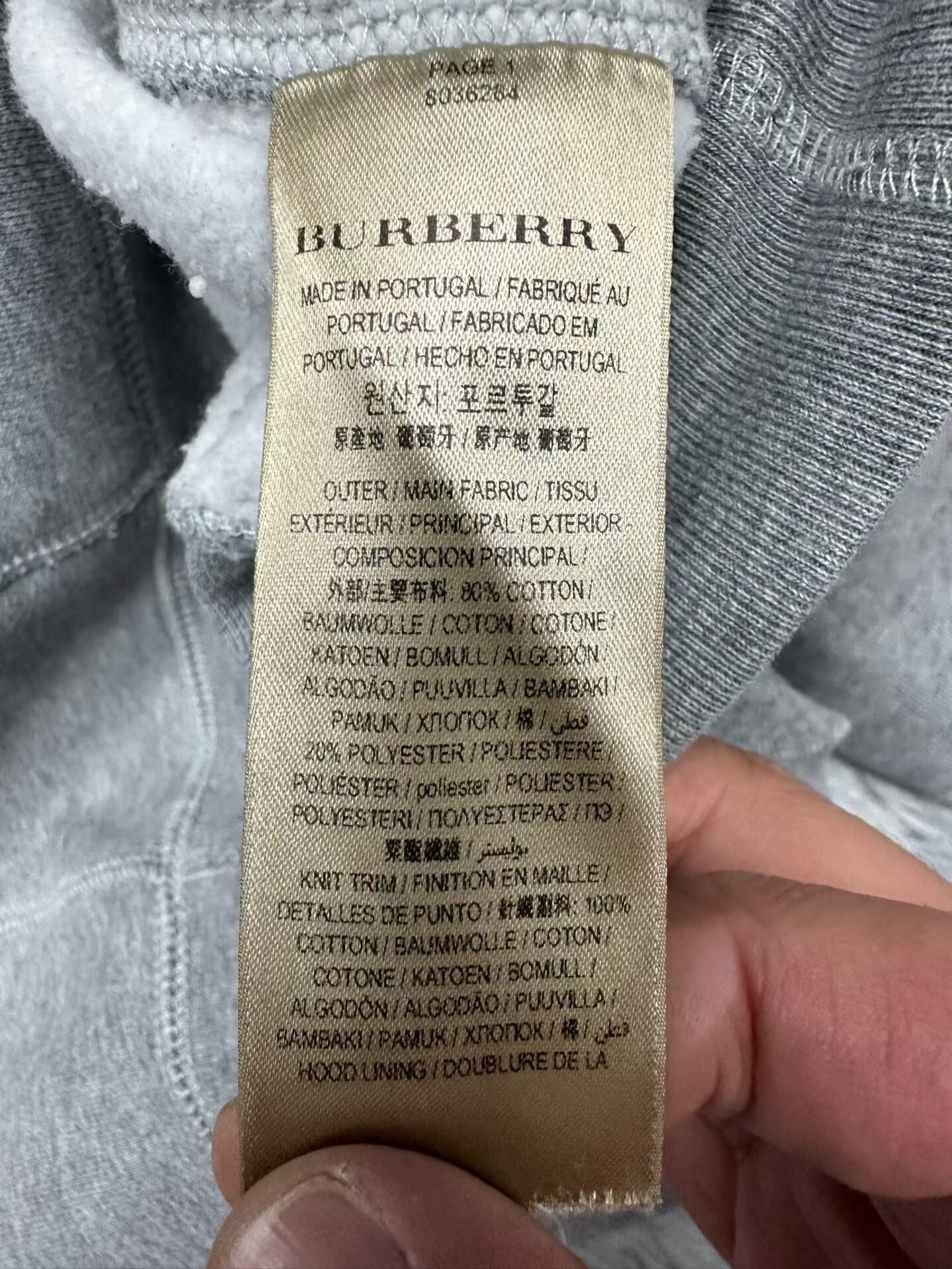 Burberry Burberry Check Sweatshirt Size US L / EU 52-54 / 3 - 3 Thumbnail