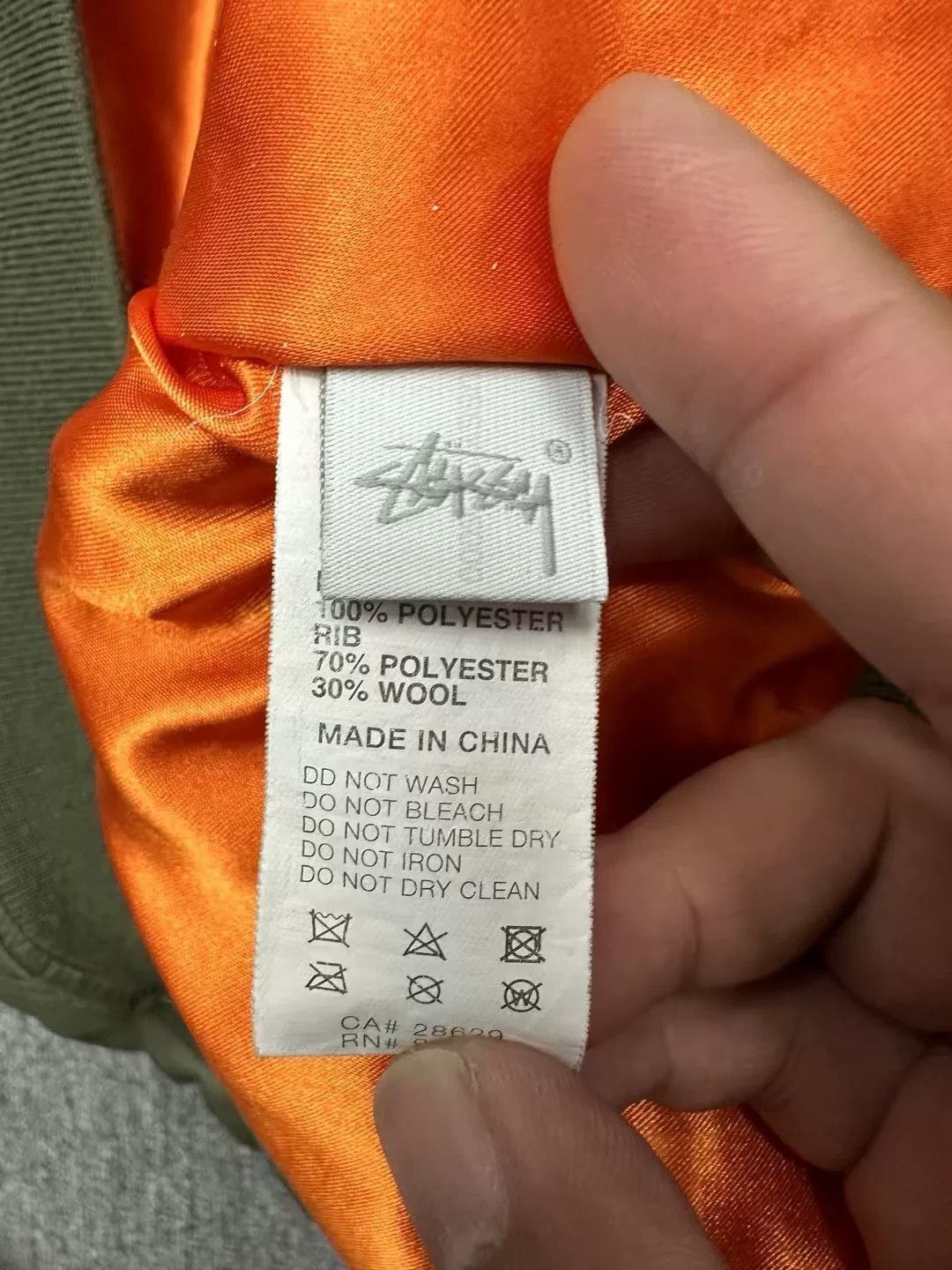 Stussy Stussy CDG Collaboration Baseball Jacket Size US XL / EU 56 / 4 - 4 Thumbnail
